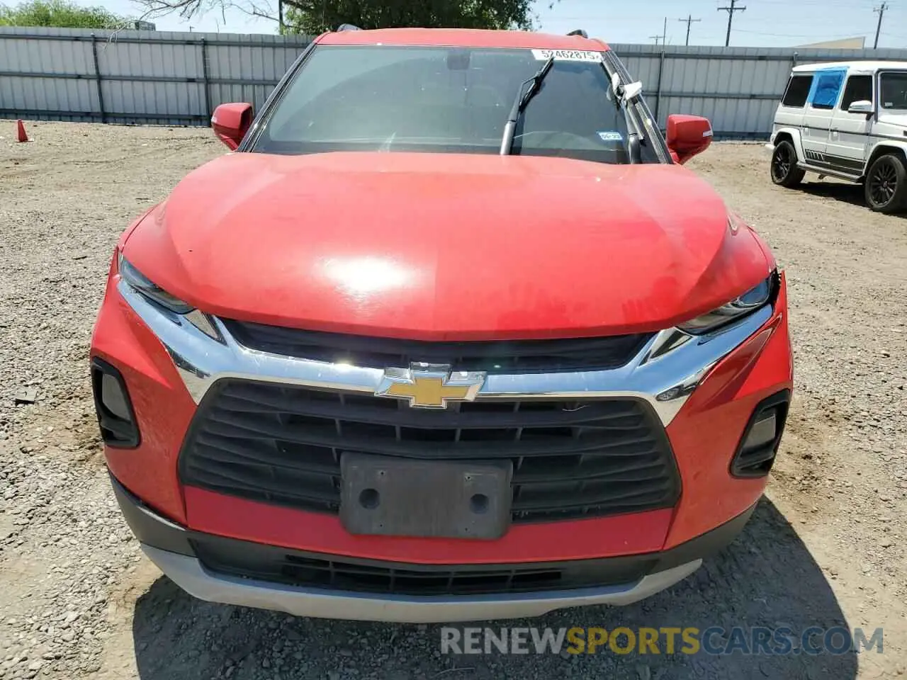 5 fotografías del automóvil dañado 3GNKBBRA1LS617387 CHEVROLET BLAZER 2020