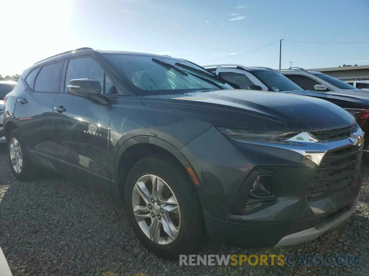 4 fotografías del automóvil dañado 3GNKBBRA2LS616426 CHEVROLET BLAZER 2020