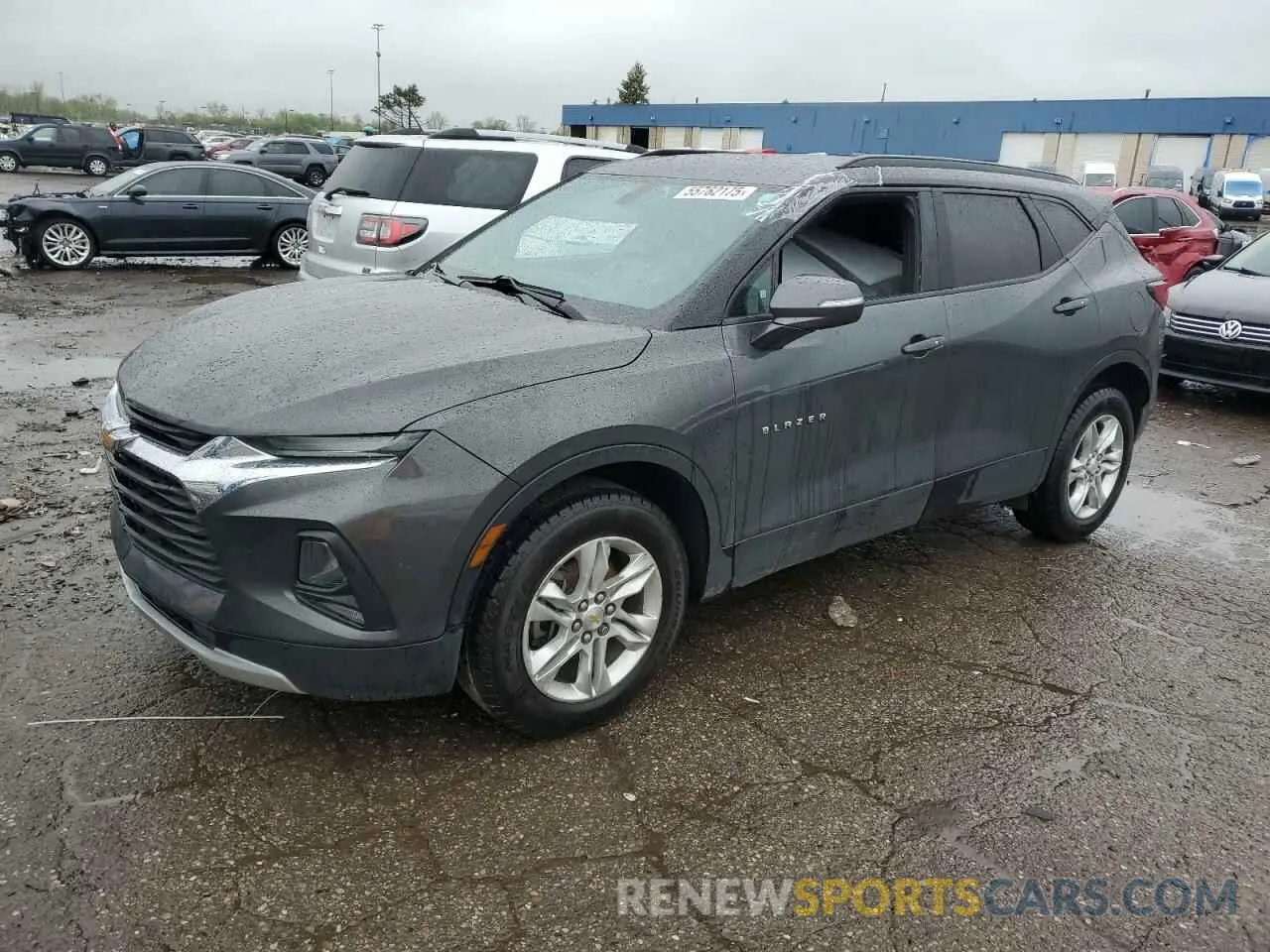 1 fotografías del automóvil dañado 3GNKBBRA3LS663819 CHEVROLET BLAZER 2020