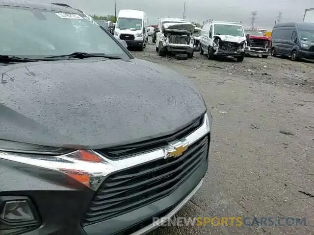 13 fotografías del automóvil dañado 3GNKBBRA3LS663819 CHEVROLET BLAZER 2020