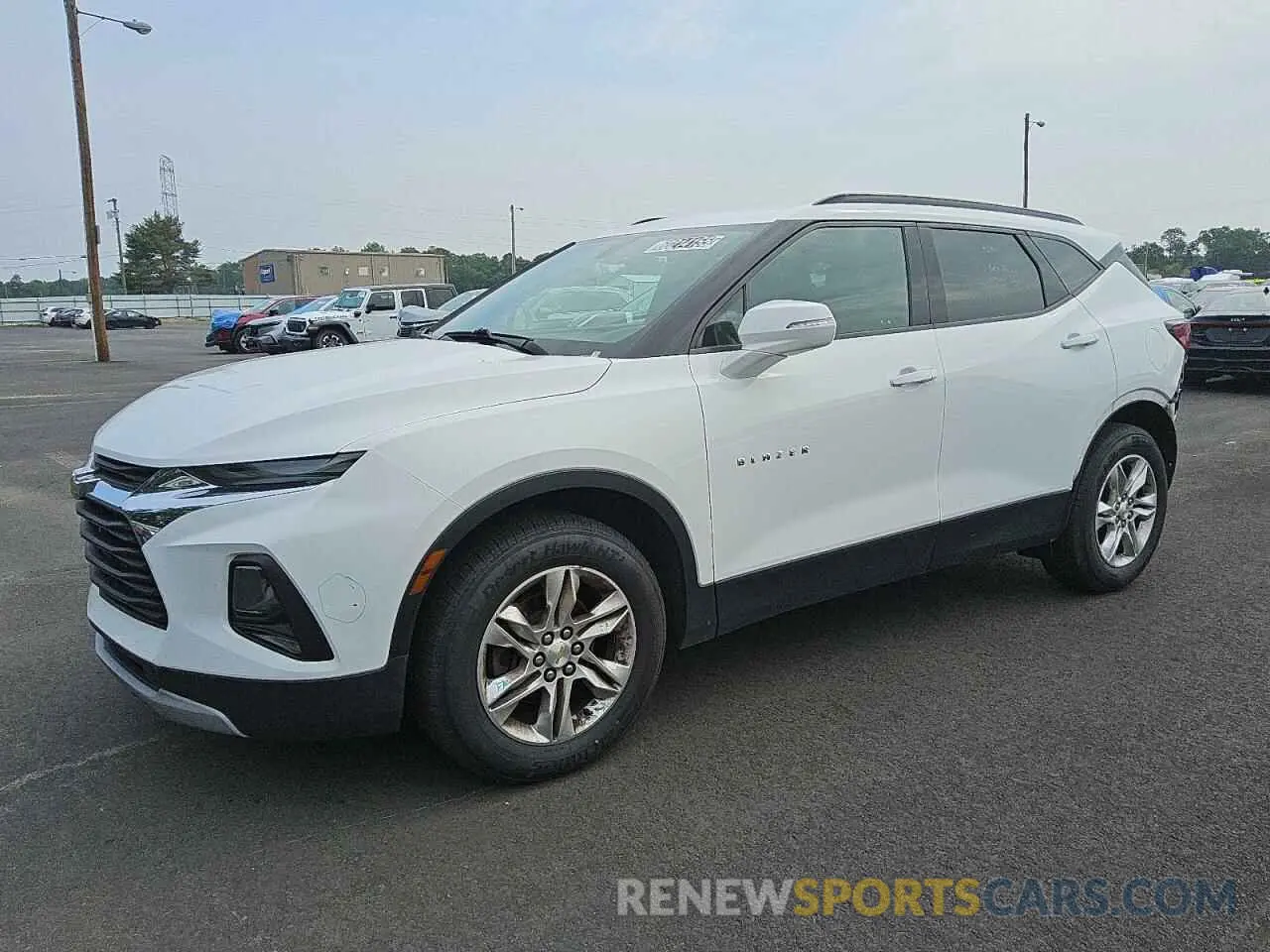 1 fotografías del automóvil dañado 3GNKBBRA3LS677977 CHEVROLET BLAZER 2020