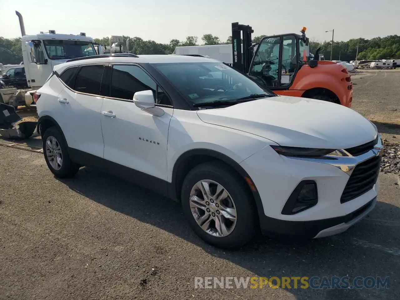 4 fotografías del automóvil dañado 3GNKBBRA3LS677977 CHEVROLET BLAZER 2020