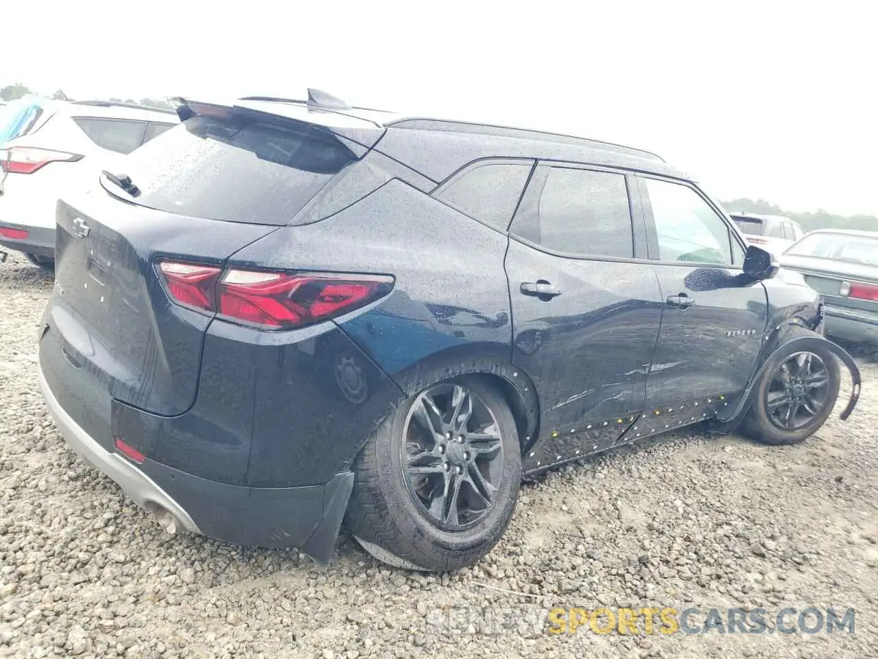 3 fotografías del automóvil dañado 3GNKBBRA3LS712470 CHEVROLET BLAZER 2020