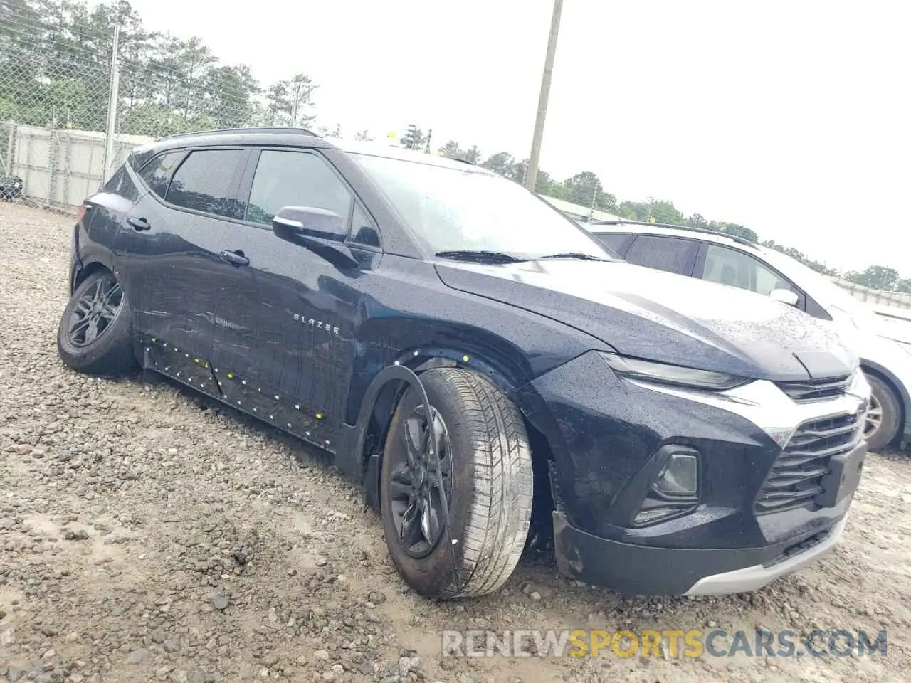 4 fotografías del automóvil dañado 3GNKBBRA3LS712470 CHEVROLET BLAZER 2020