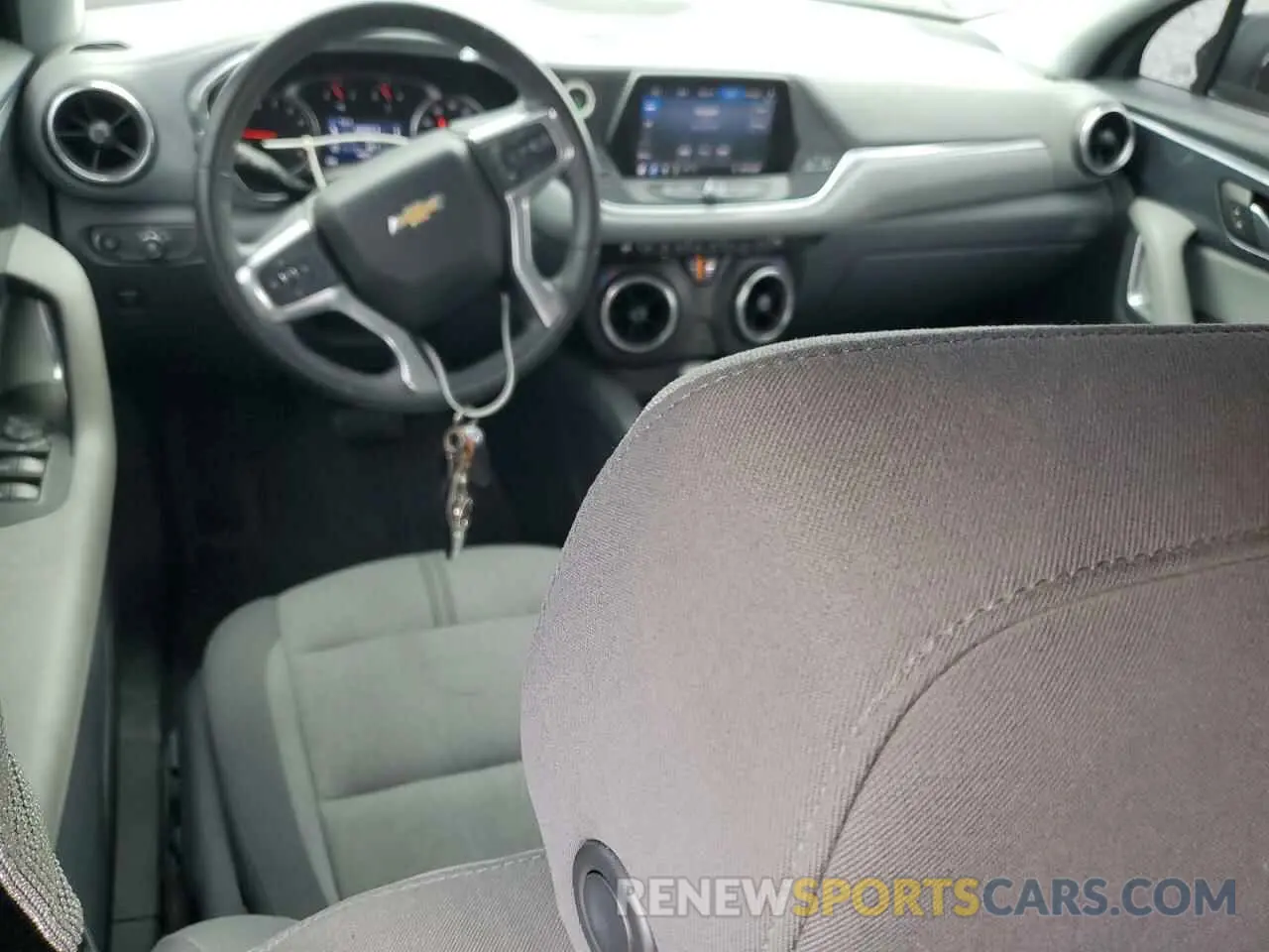 8 fotografías del automóvil dañado 3GNKBBRA6LS544727 CHEVROLET BLAZER 2020