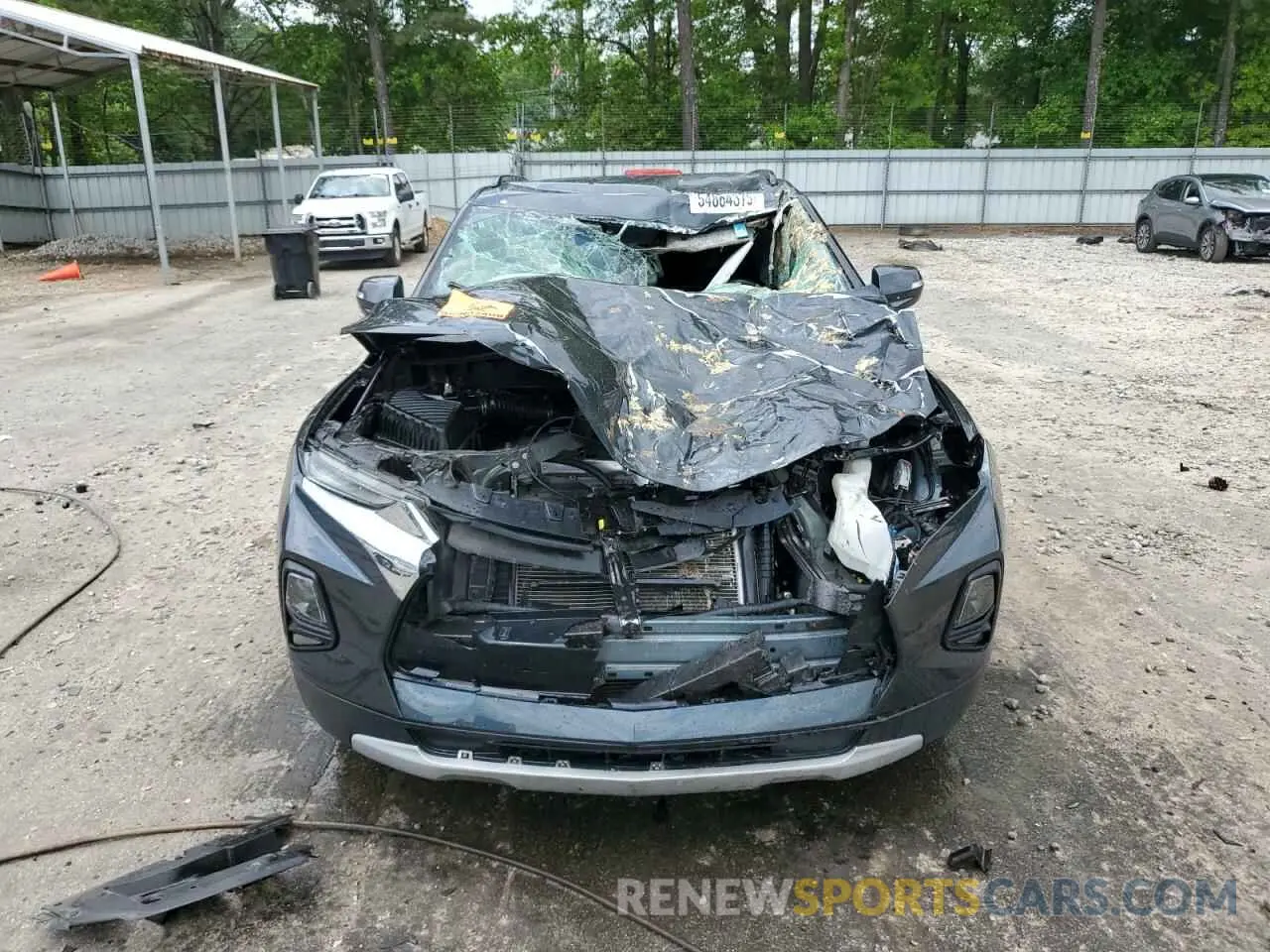 5 fotografías del automóvil dañado 3GNKBBRA6LS589568 CHEVROLET BLAZER 2020