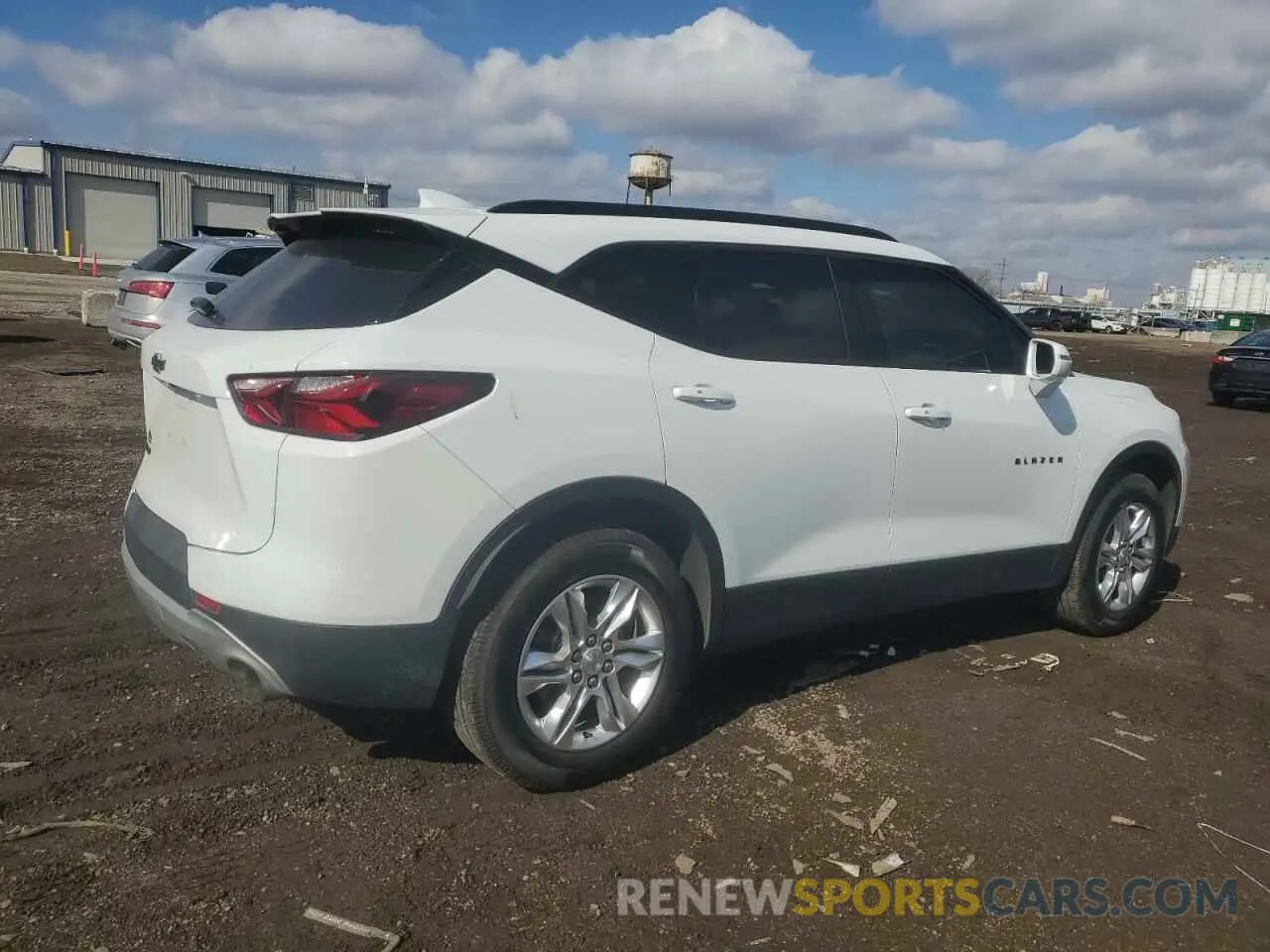 3 fotografías del automóvil dañado 3GNKBBRA6LS590686 CHEVROLET BLAZER 2020