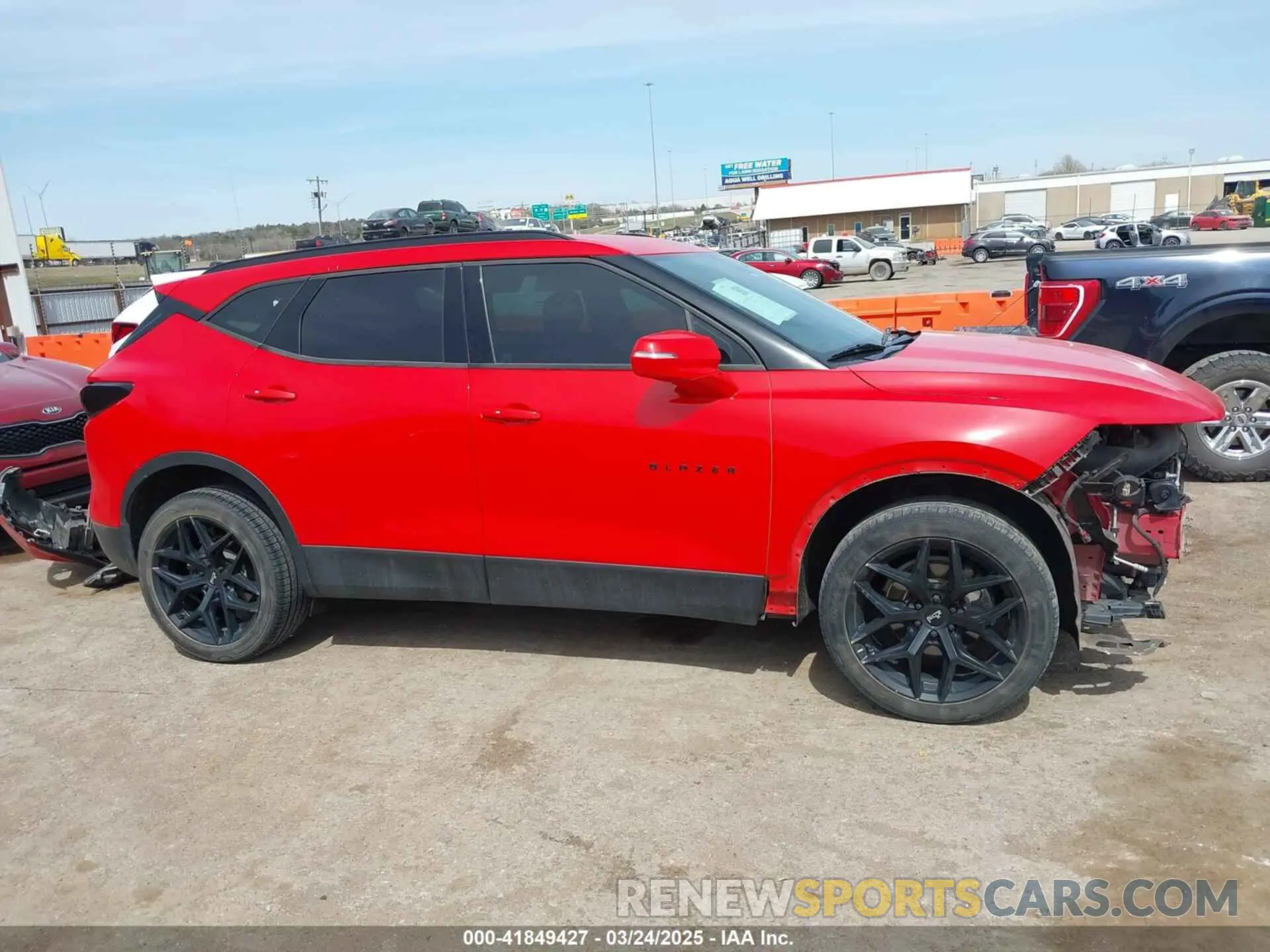 14 fotografías del automóvil dañado 3GNKBBRA6LS708980 CHEVROLET BLAZER 2020