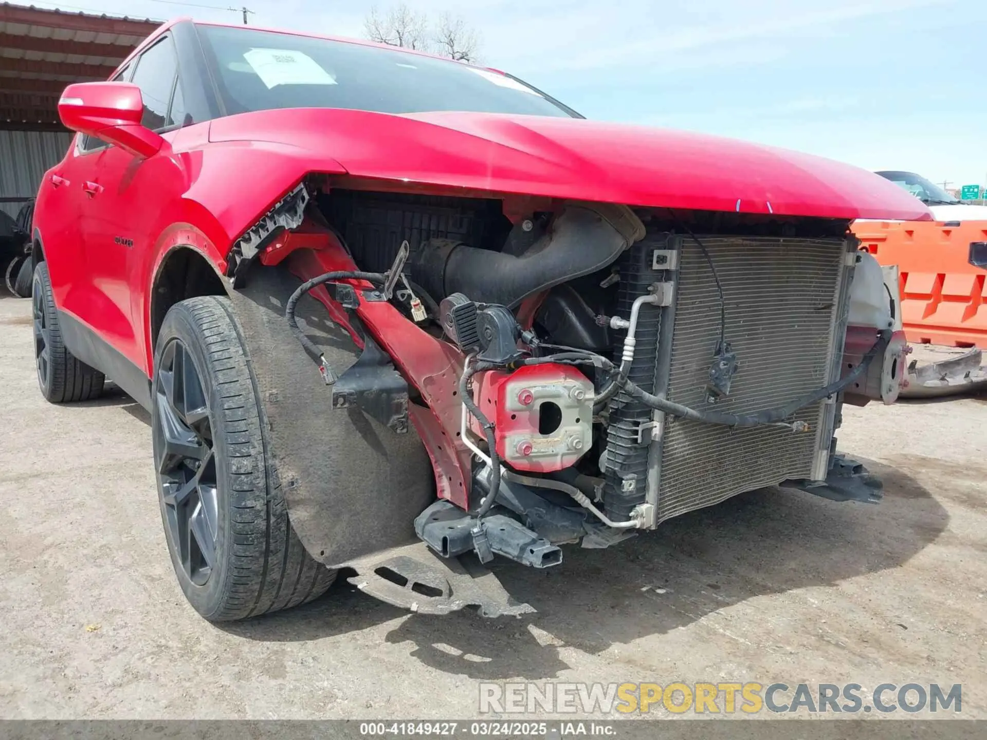 19 fotografías del automóvil dañado 3GNKBBRA6LS708980 CHEVROLET BLAZER 2020
