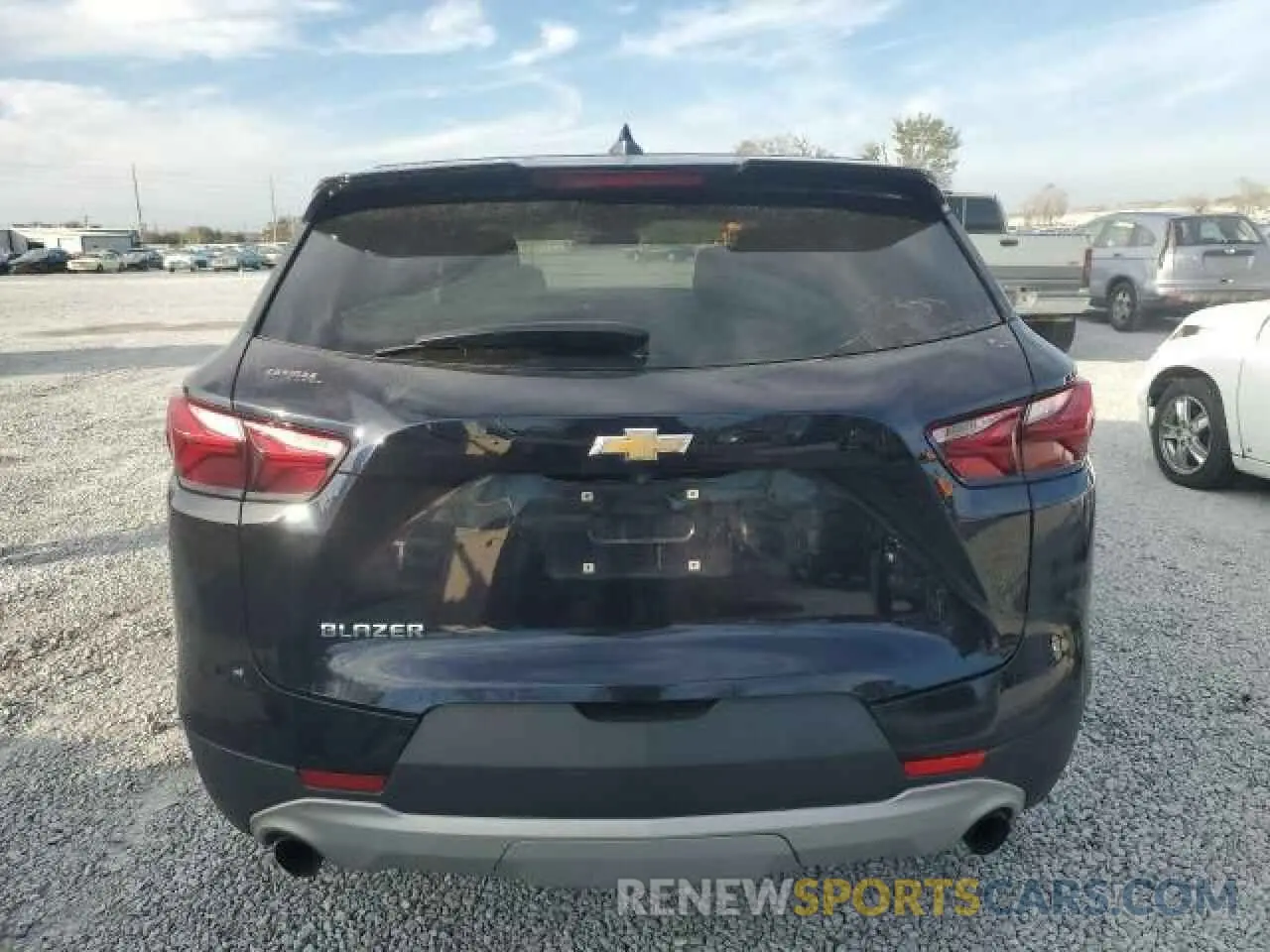 6 fotografías del automóvil dañado 3GNKBBRA7LS592592 CHEVROLET BLAZER 2020