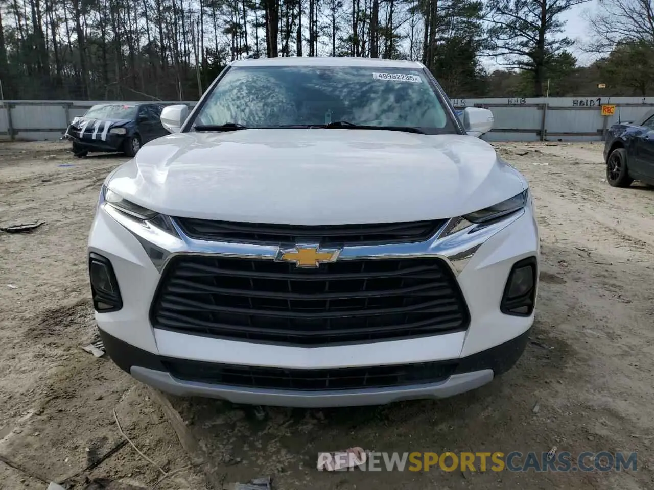 5 fotografías del automóvil dañado 3GNKBBRA8LS597378 CHEVROLET BLAZER 2020