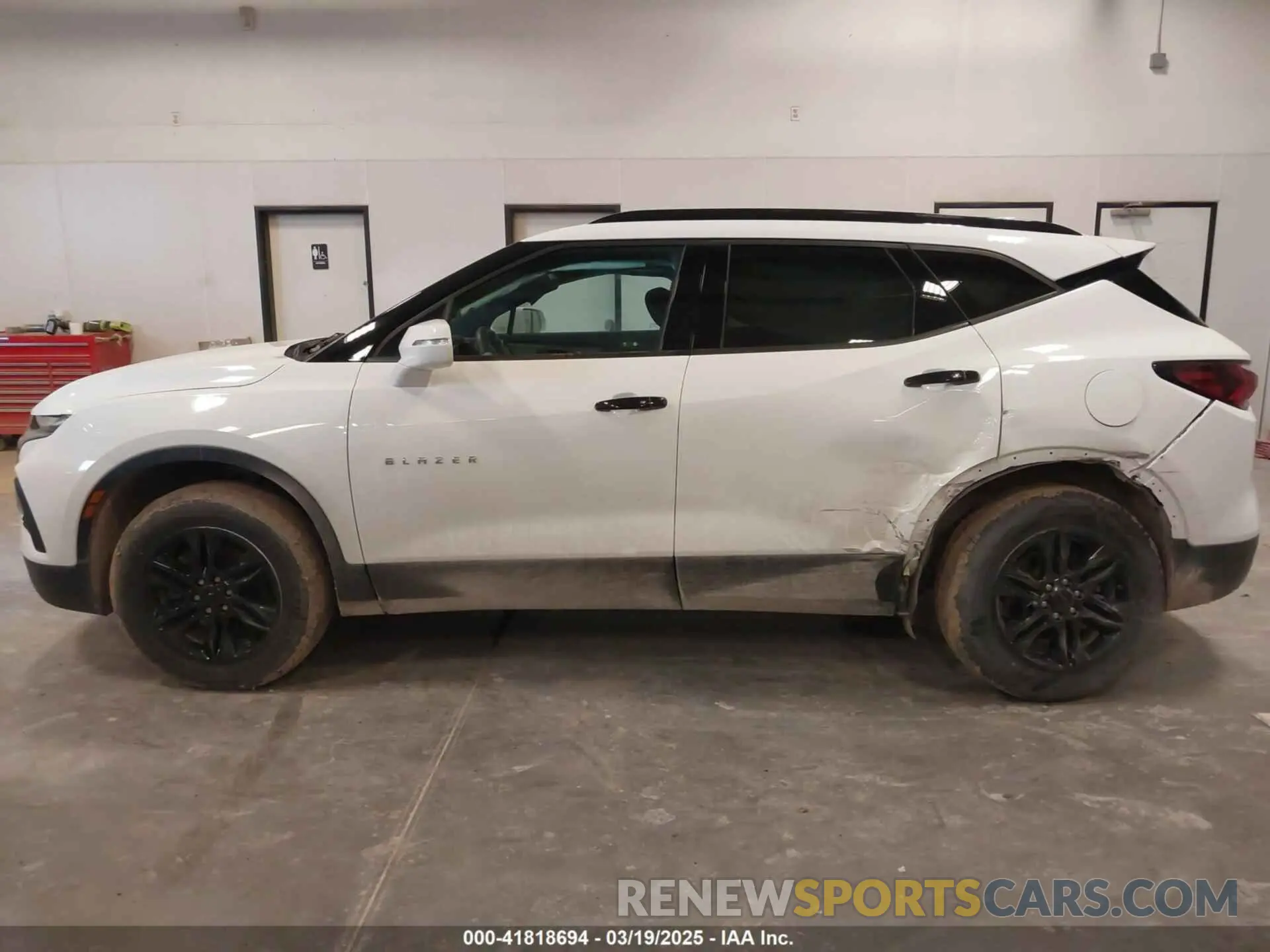 14 fotografías del automóvil dañado 3GNKBBRA8LS667591 CHEVROLET BLAZER 2020