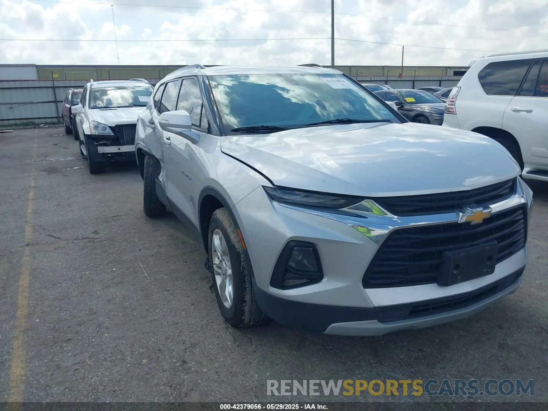 1 fotografías del automóvil dañado 3GNKBBRA8LS700895 CHEVROLET BLAZER 2020