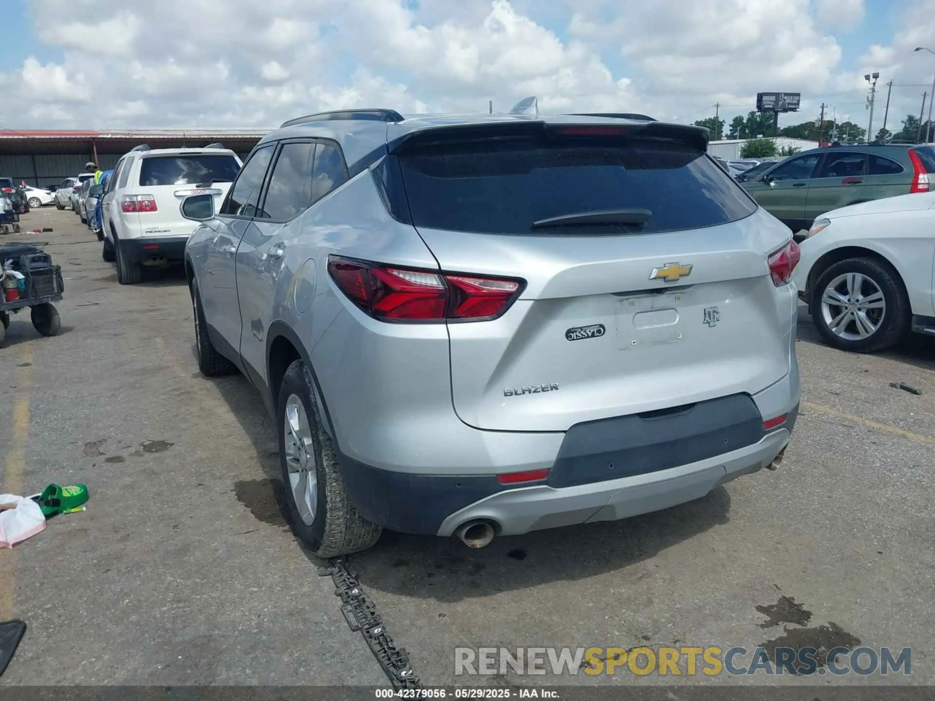 3 fotografías del automóvil dañado 3GNKBBRA8LS700895 CHEVROLET BLAZER 2020