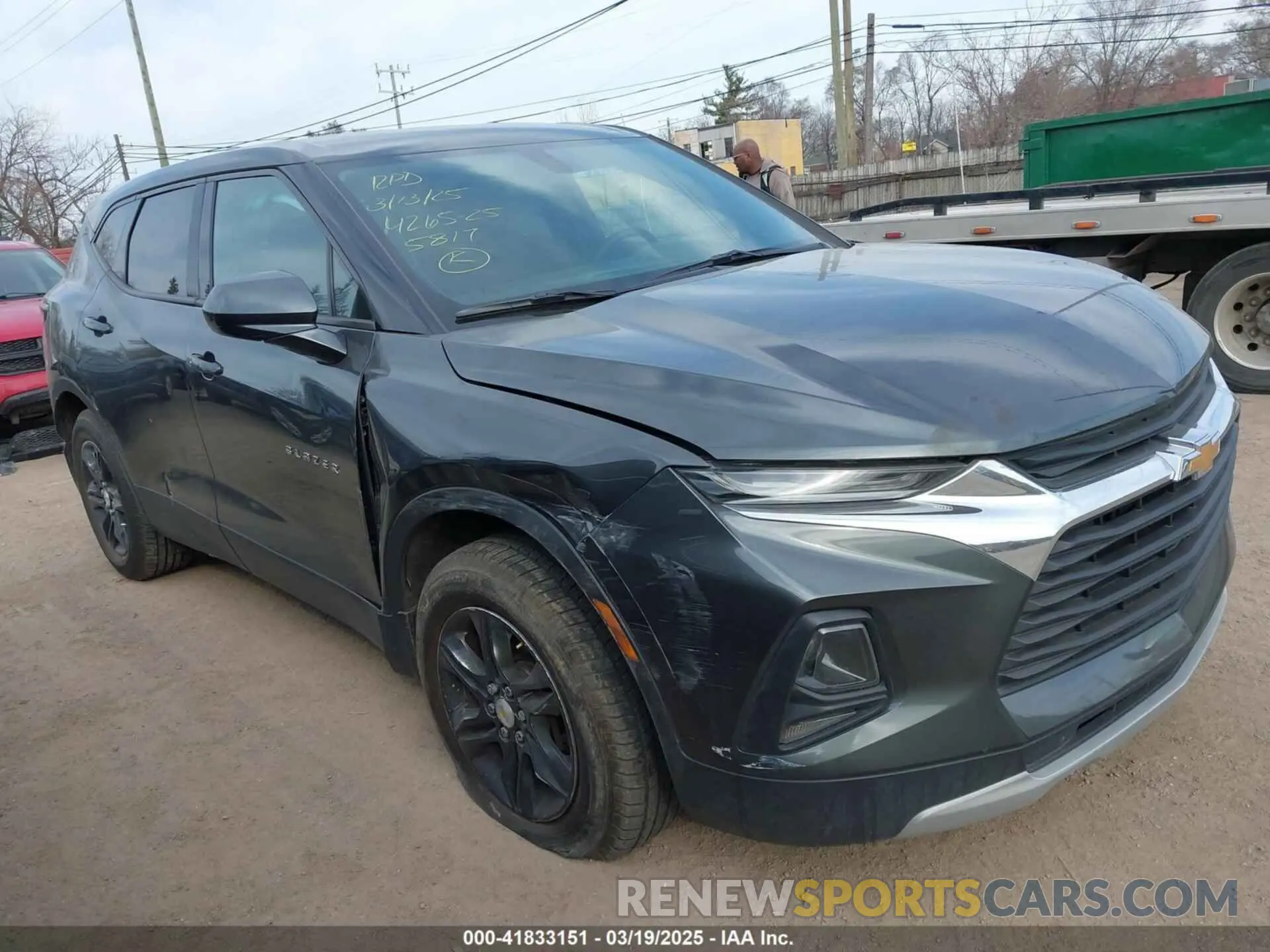1 fotografías del automóvil dañado 3GNKBBRA9LS595817 CHEVROLET BLAZER 2020