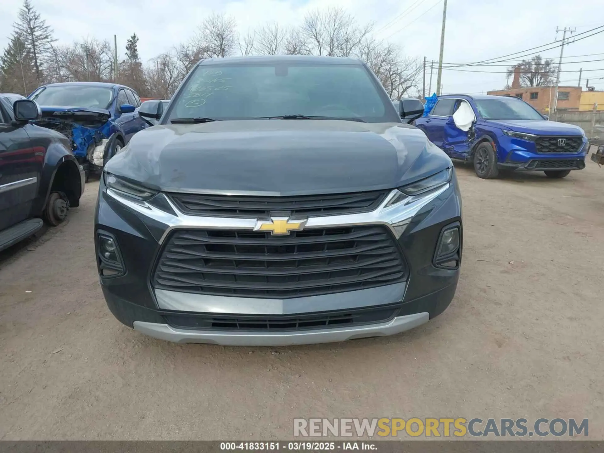 12 fotografías del automóvil dañado 3GNKBBRA9LS595817 CHEVROLET BLAZER 2020