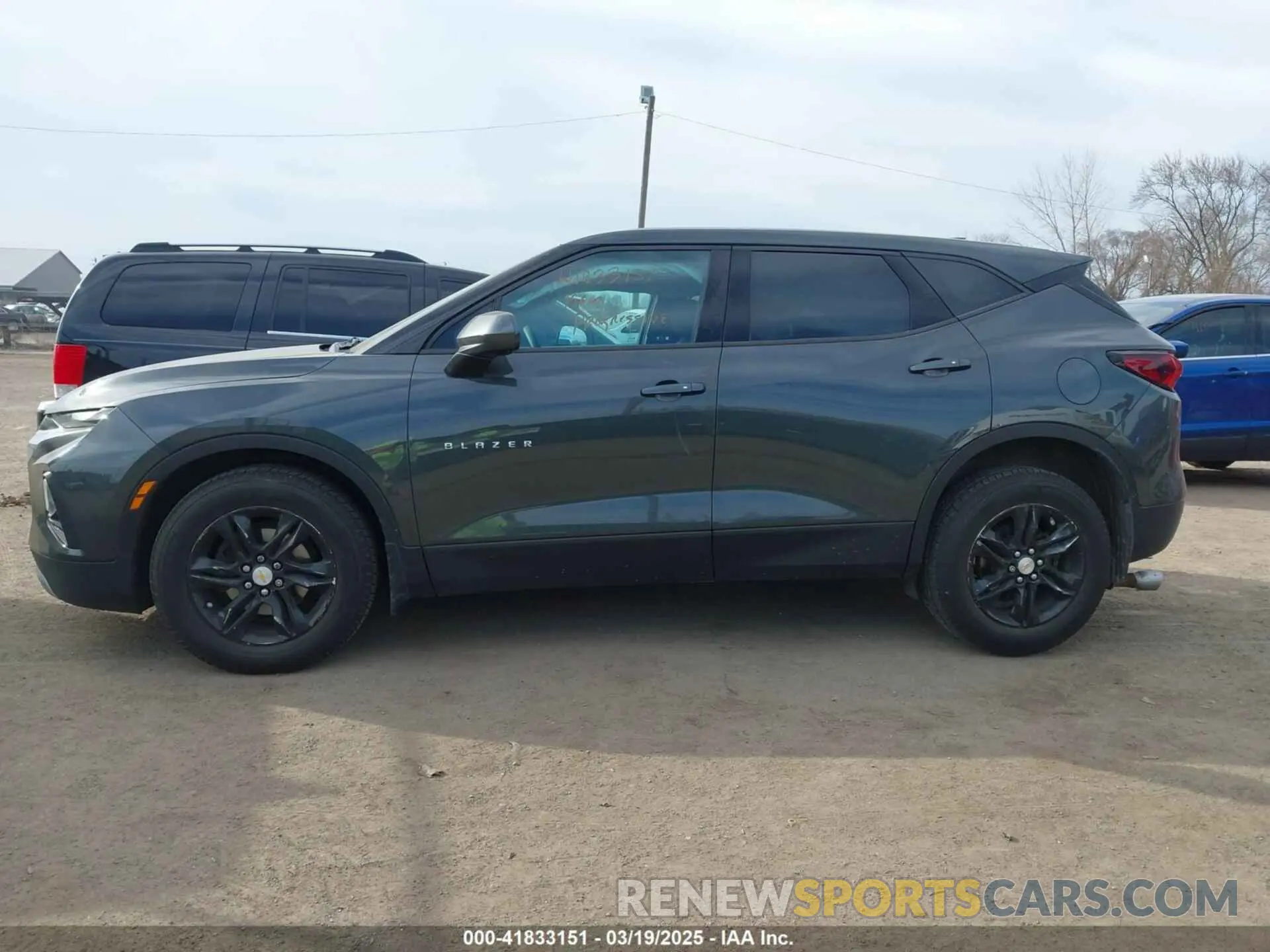 14 fotografías del automóvil dañado 3GNKBBRA9LS595817 CHEVROLET BLAZER 2020