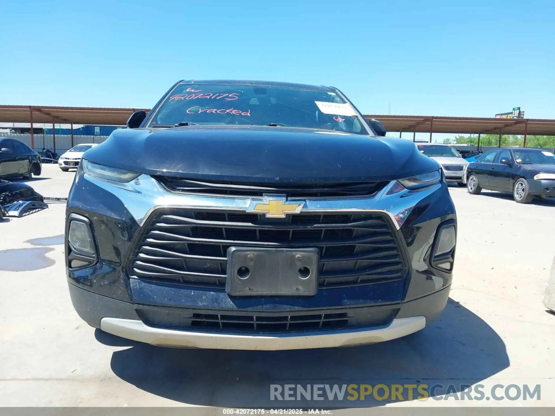 13 fotografías del automóvil dañado 3GNKBBRAXLS580047 CHEVROLET BLAZER 2020