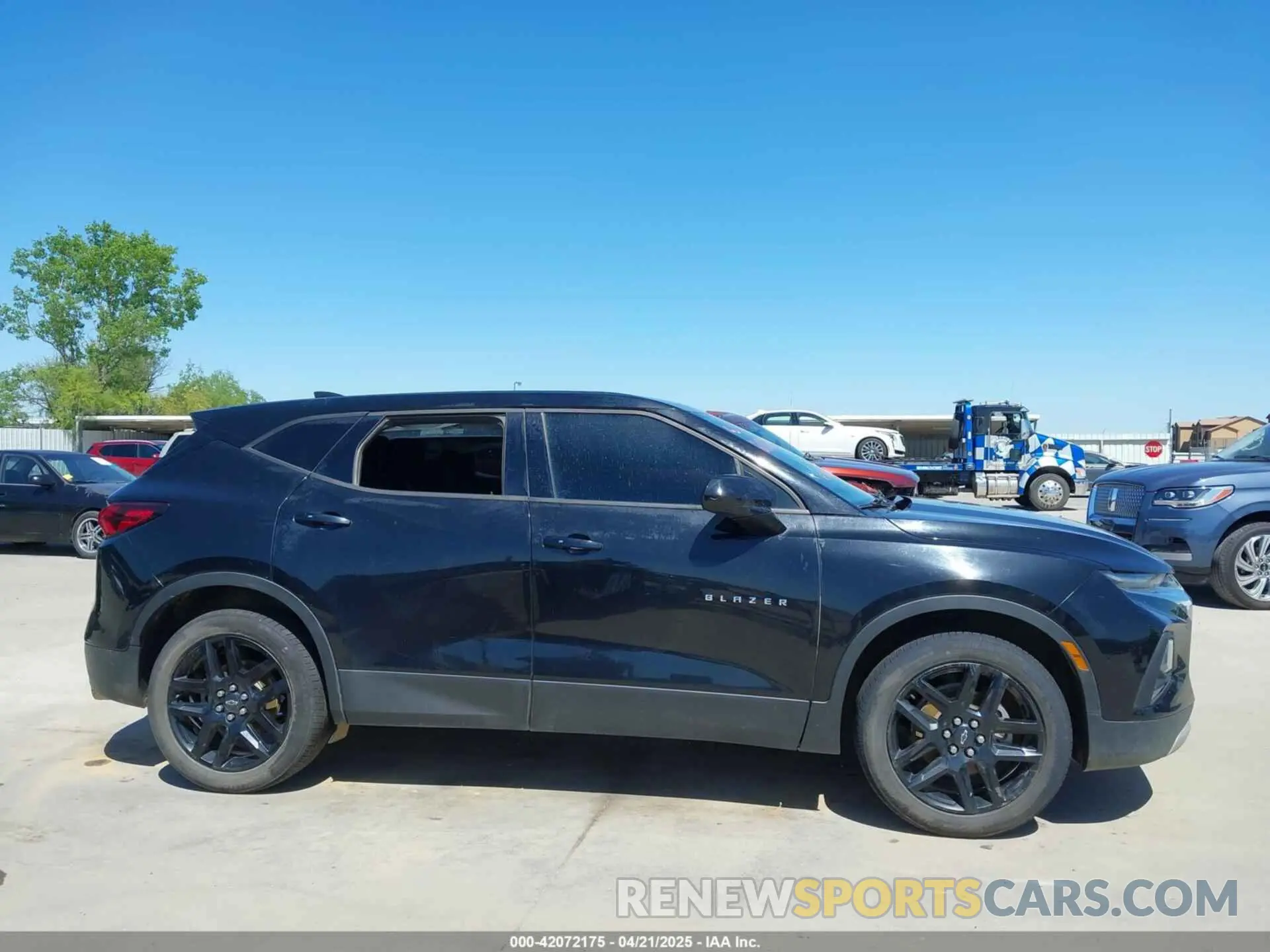 14 fotografías del automóvil dañado 3GNKBBRAXLS580047 CHEVROLET BLAZER 2020