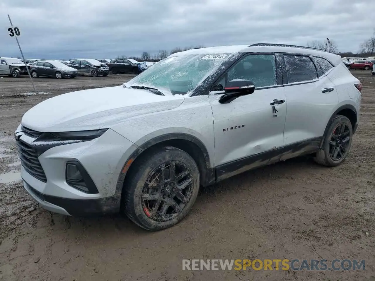 1 fotografías del automóvil dañado 3GNKBCR43LS678594 CHEVROLET BLAZER 2020