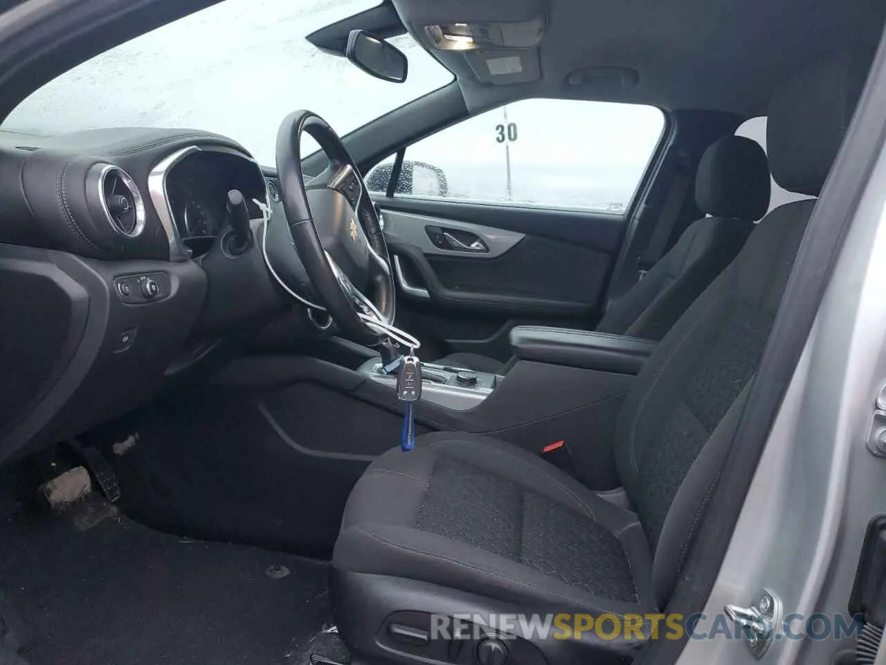7 fotografías del automóvil dañado 3GNKBCR43LS678594 CHEVROLET BLAZER 2020