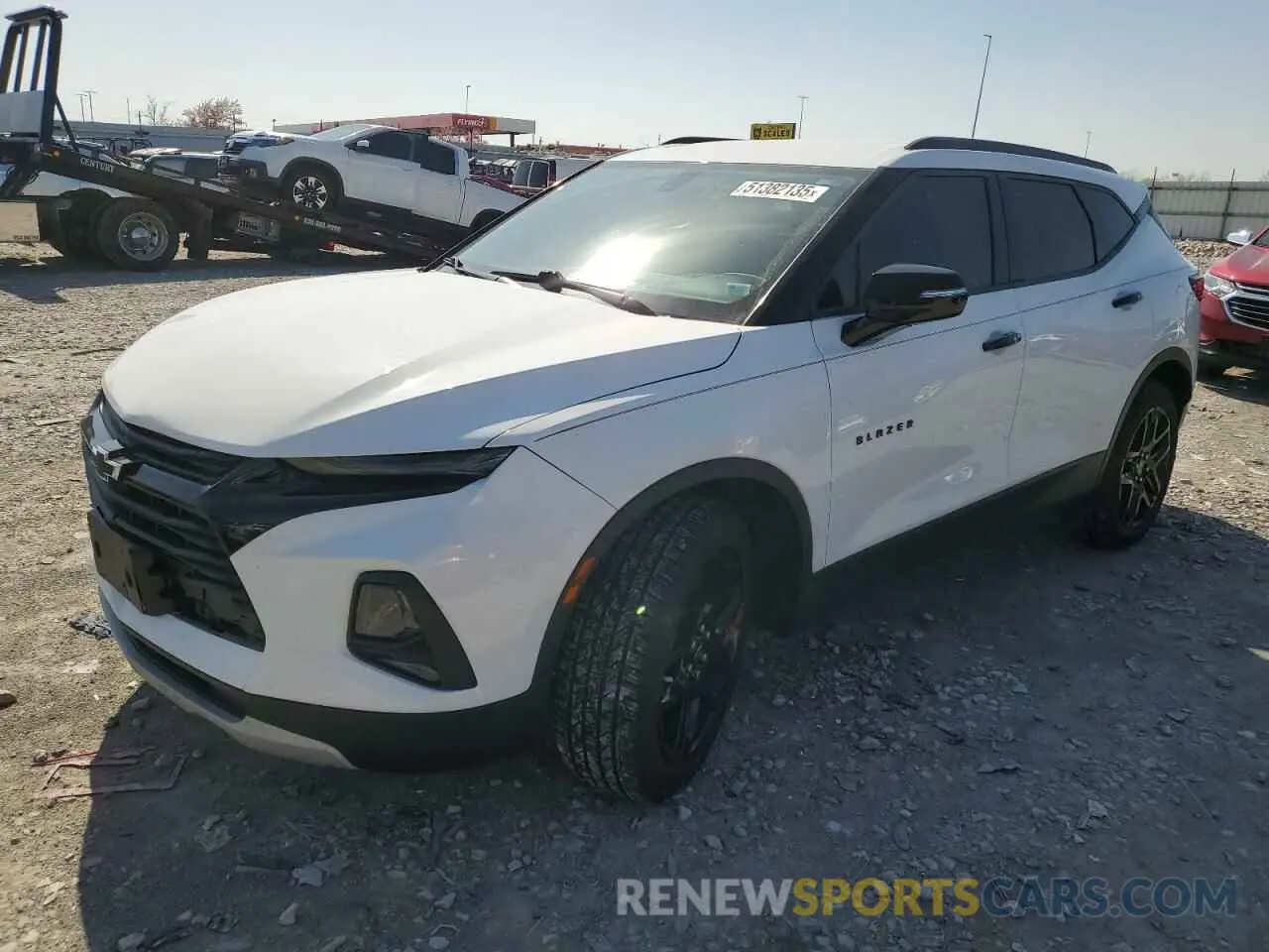 1 fotografías del automóvil dañado 3GNKBCR46LS649929 CHEVROLET BLAZER 2020
