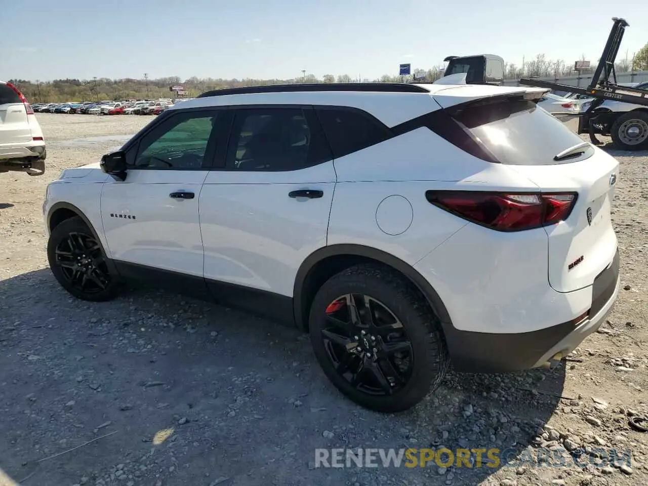 2 fotografías del automóvil dañado 3GNKBCR46LS649929 CHEVROLET BLAZER 2020