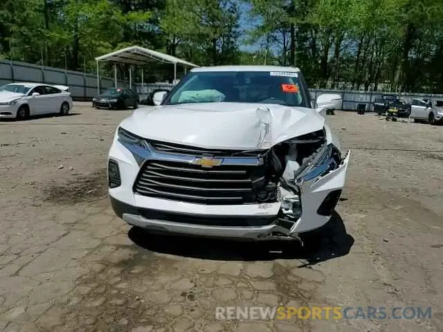 14 fotografías del automóvil dañado 3GNKBCRS1LS655720 CHEVROLET BLAZER 2020
