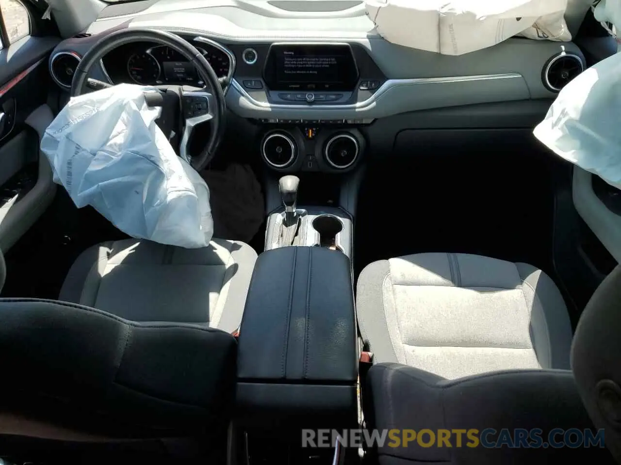 8 fotografías del automóvil dañado 3GNKBCRS1LS655720 CHEVROLET BLAZER 2020