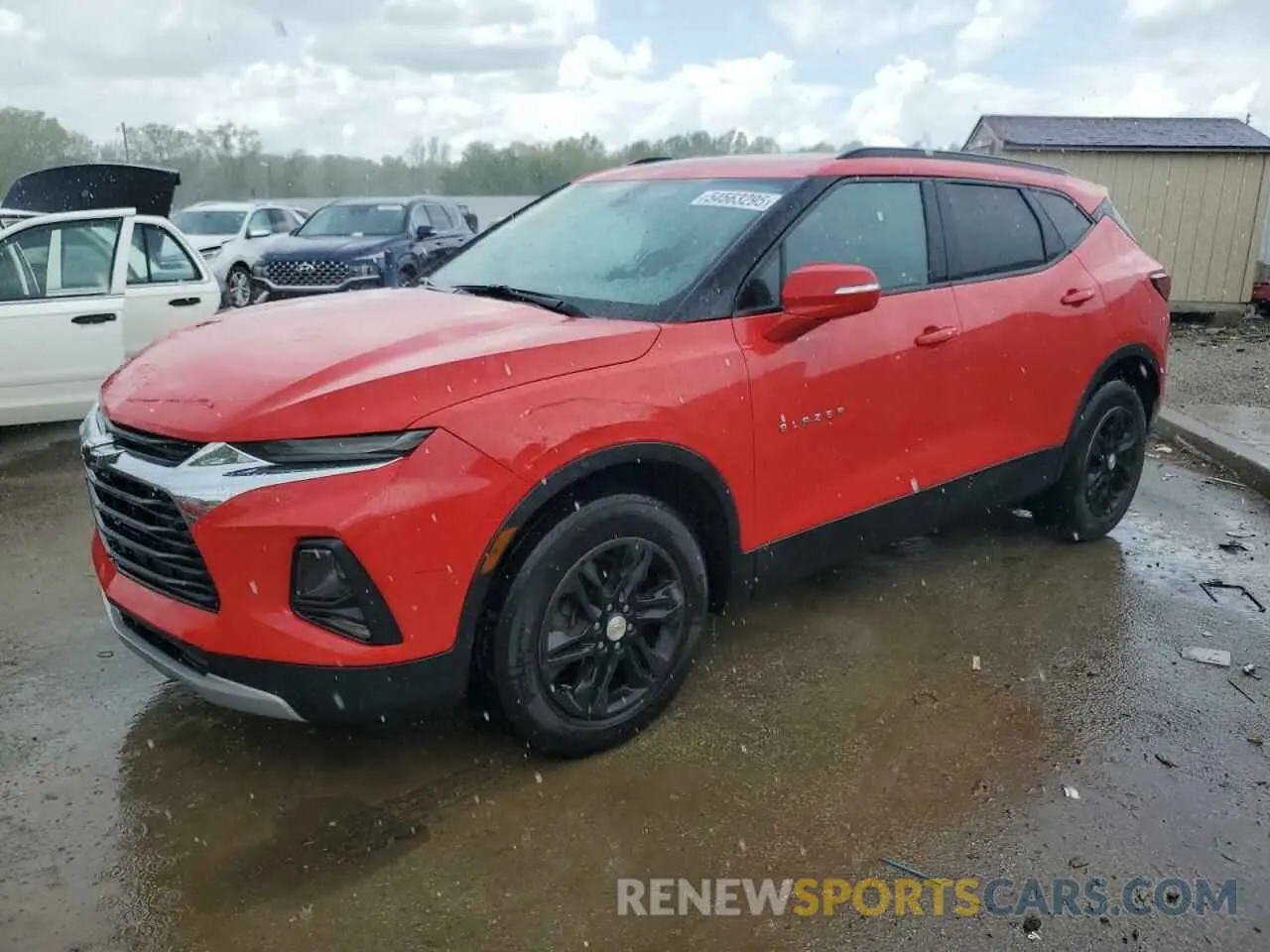 1 fotografías del automóvil dañado 3GNKBCRS3LS673457 CHEVROLET BLAZER 2020