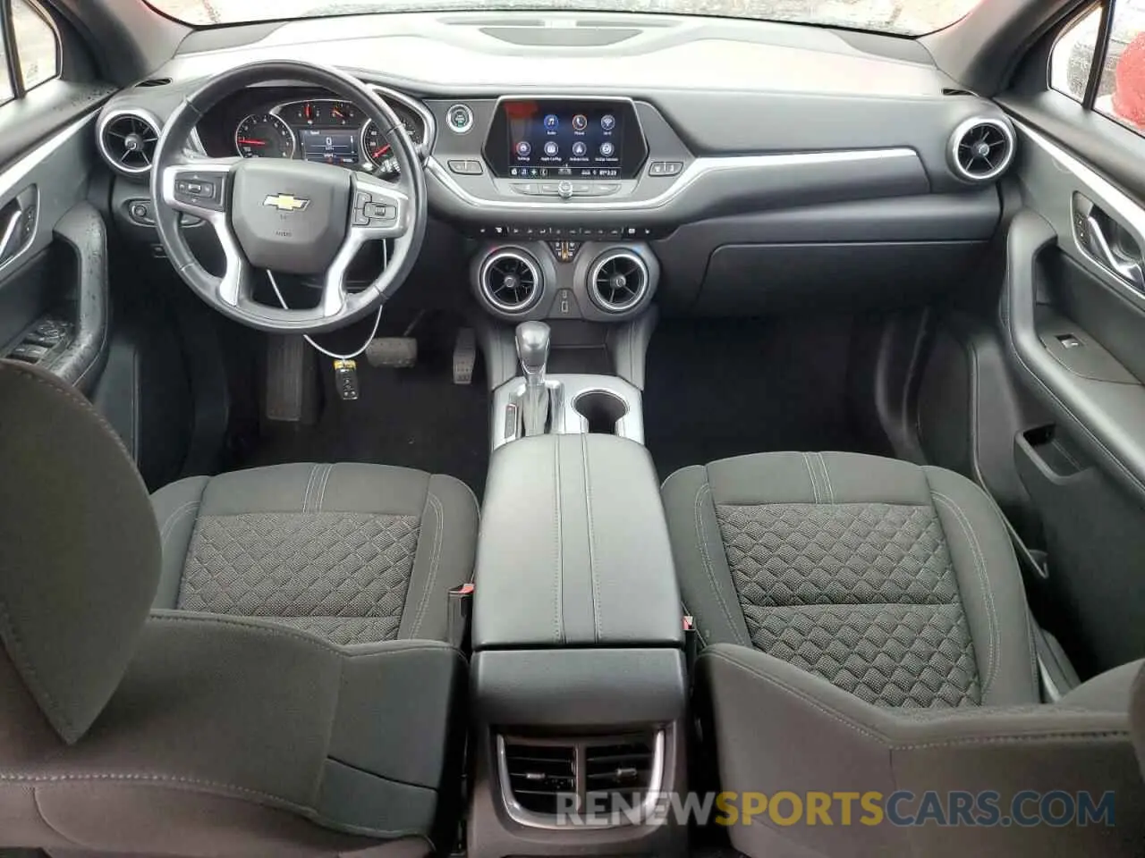 8 fotografías del automóvil dañado 3GNKBCRS3LS673457 CHEVROLET BLAZER 2020