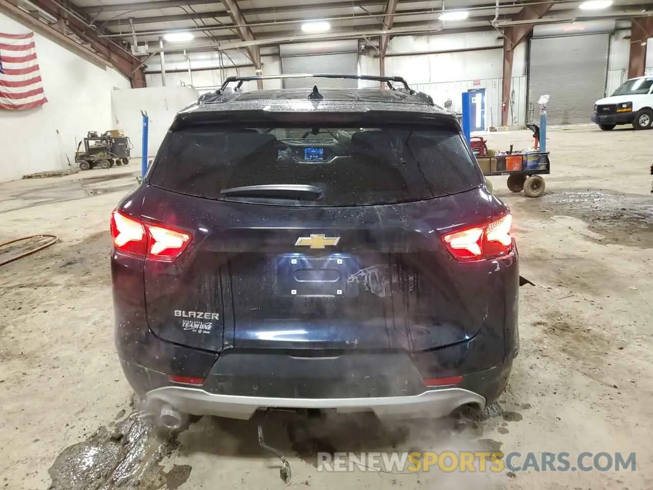 6 fotografías del automóvil dañado 3GNKBCRS3LS711480 CHEVROLET BLAZER 2020