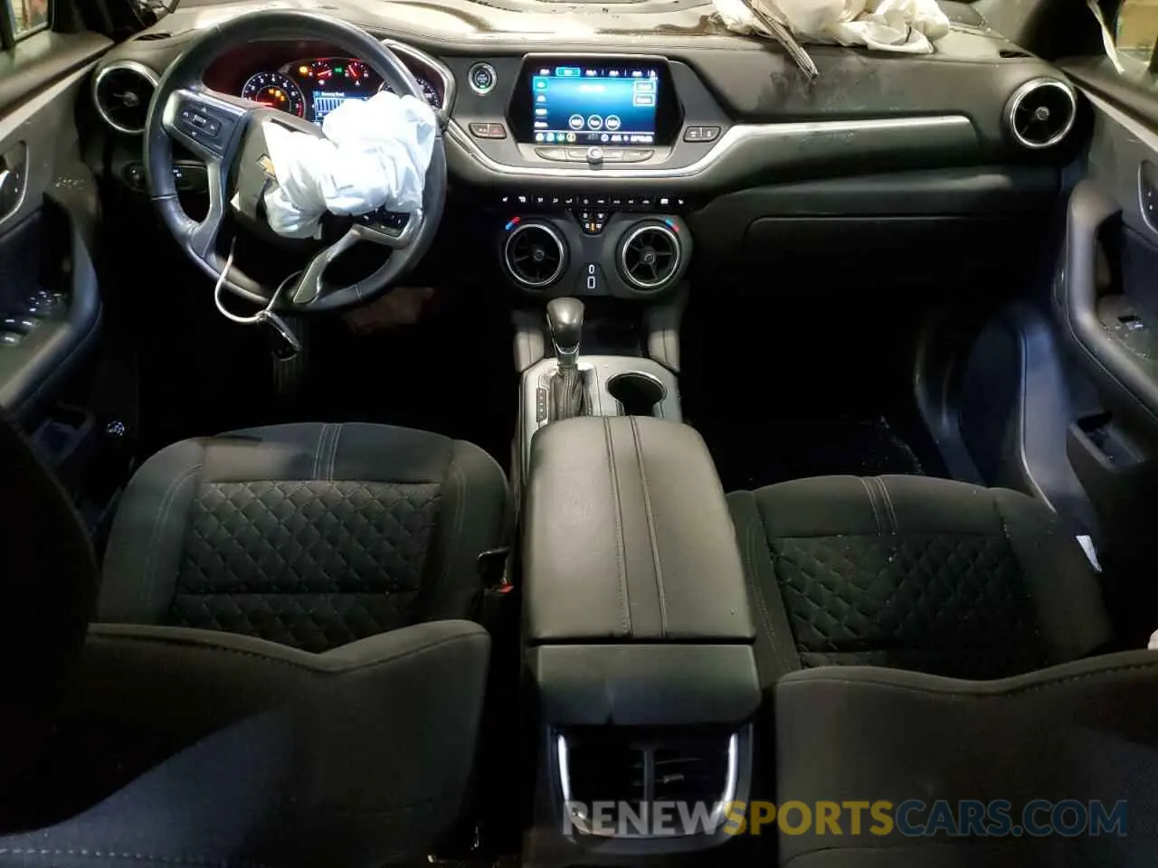 8 fotografías del automóvil dañado 3GNKBCRS3LS711480 CHEVROLET BLAZER 2020