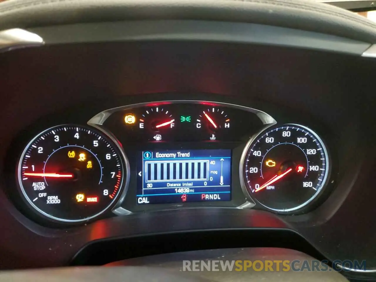 9 fotografías del automóvil dañado 3GNKBCRS3LS711480 CHEVROLET BLAZER 2020