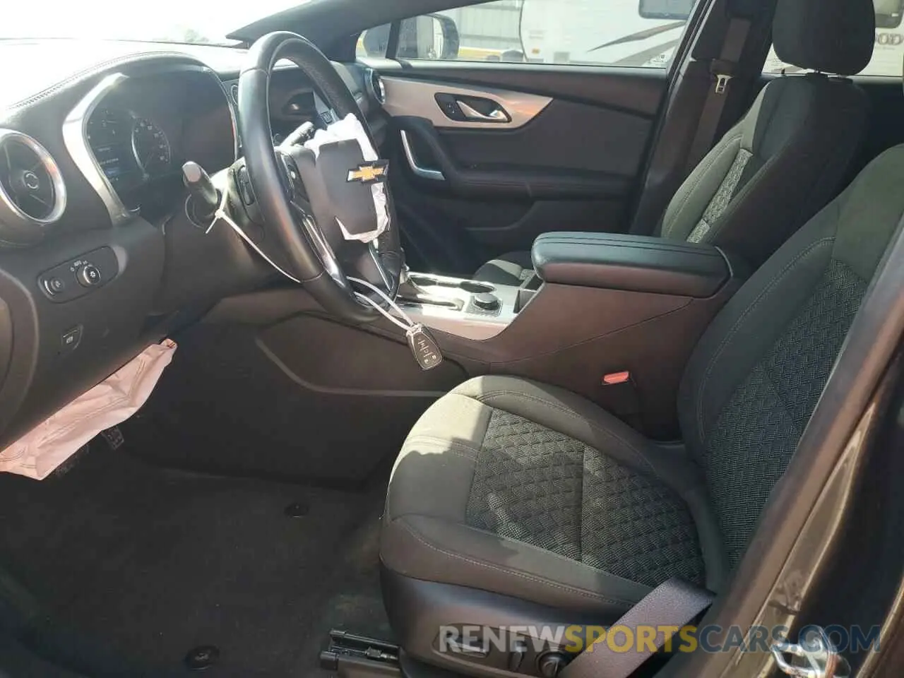 7 fotografías del automóvil dañado 3GNKBCRS4LS553134 CHEVROLET BLAZER 2020