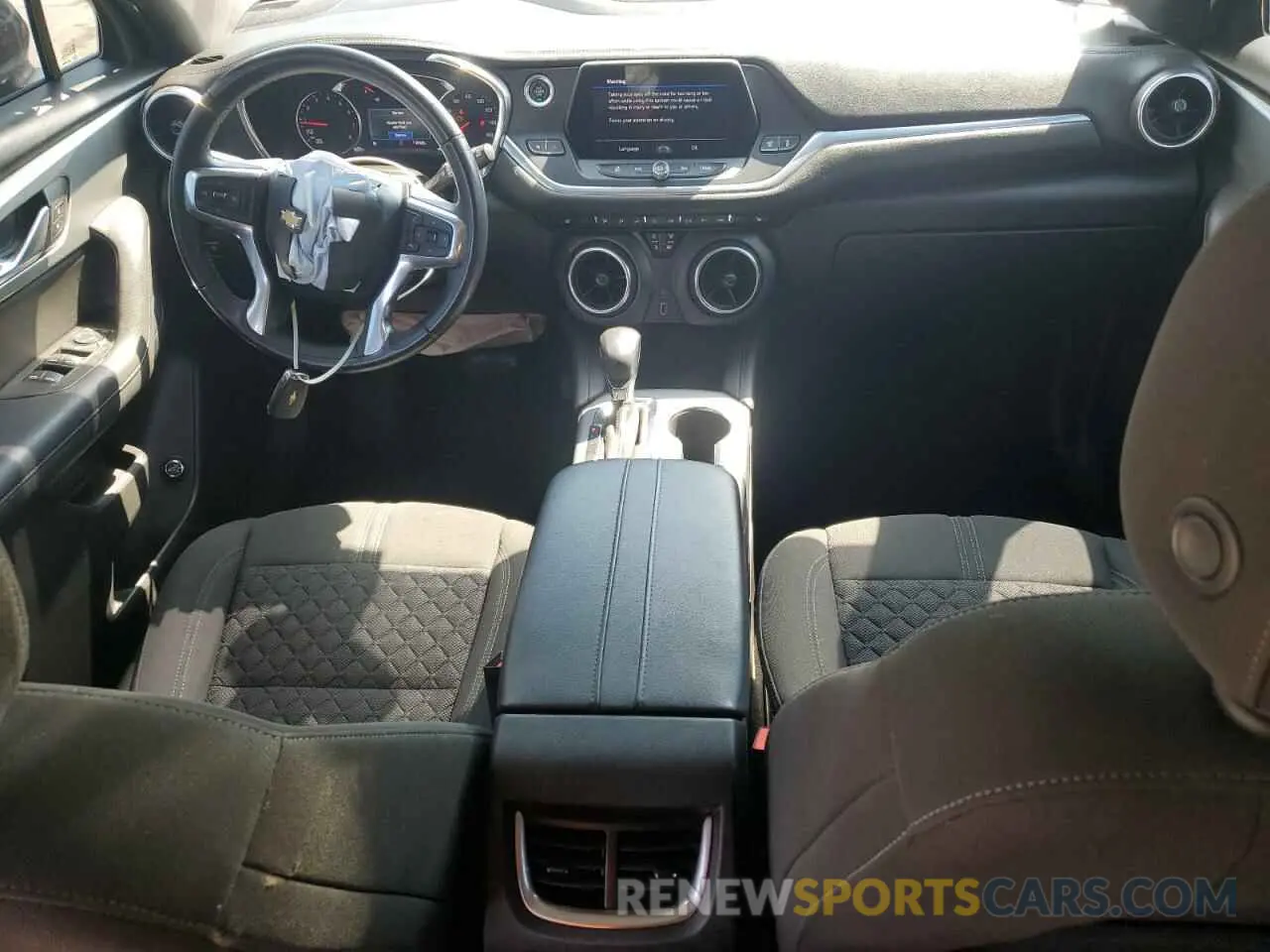 8 fotografías del automóvil dañado 3GNKBCRS4LS553134 CHEVROLET BLAZER 2020