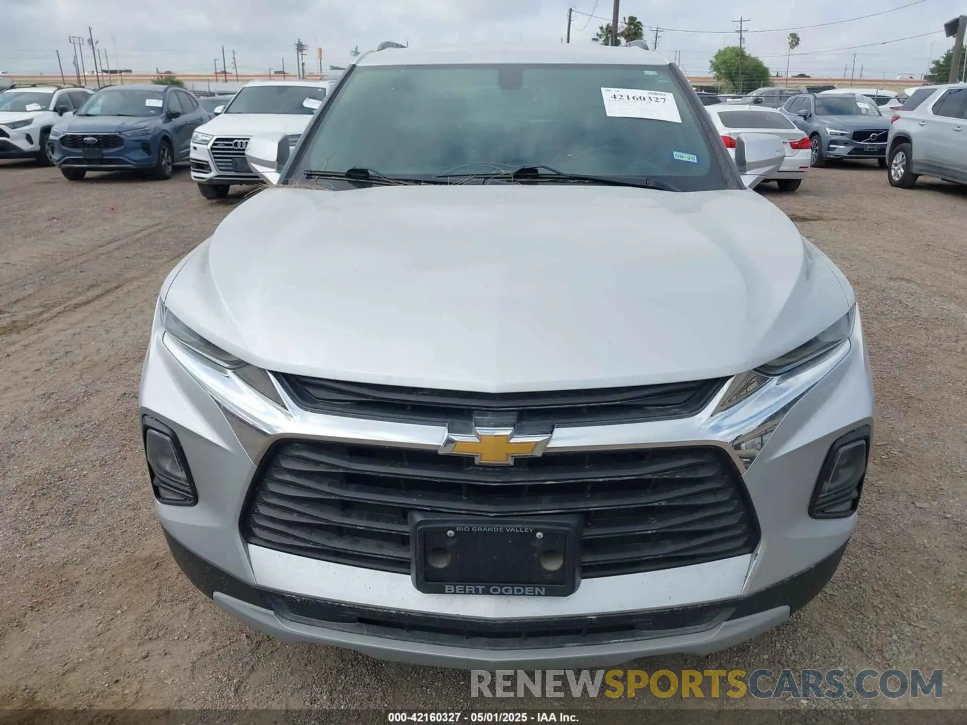 6 fotografías del automóvil dañado 3GNKBCRS5LS716986 CHEVROLET BLAZER 2020