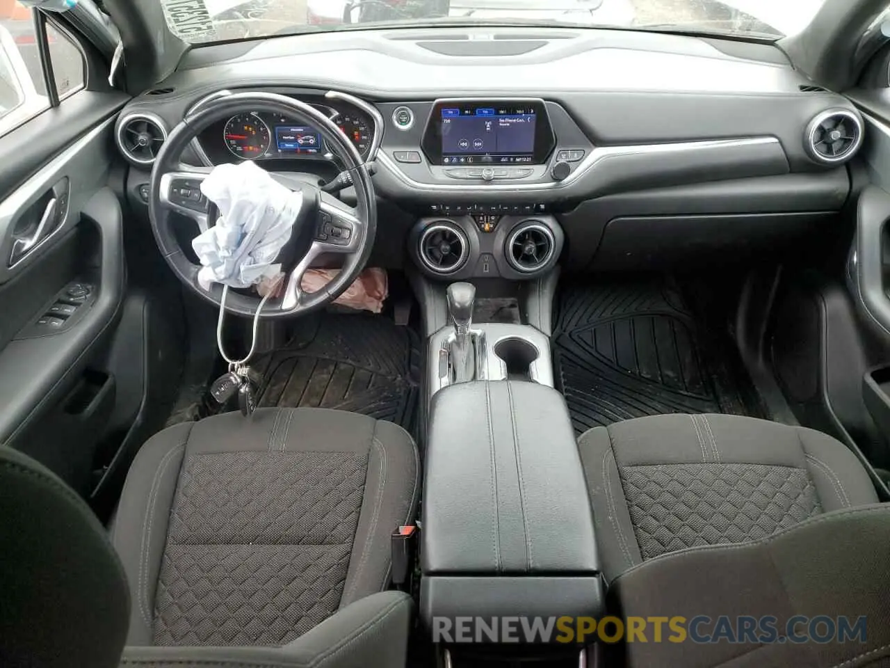 10 fotografías del automóvil dañado 3GNKBCRS6LS537565 CHEVROLET BLAZER 2020
