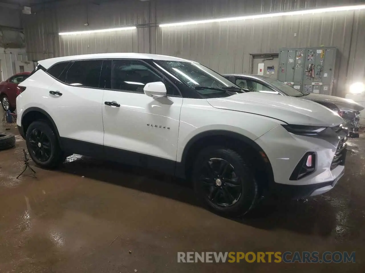 4 fotografías del automóvil dañado 3GNKBCRS6LS537565 CHEVROLET BLAZER 2020