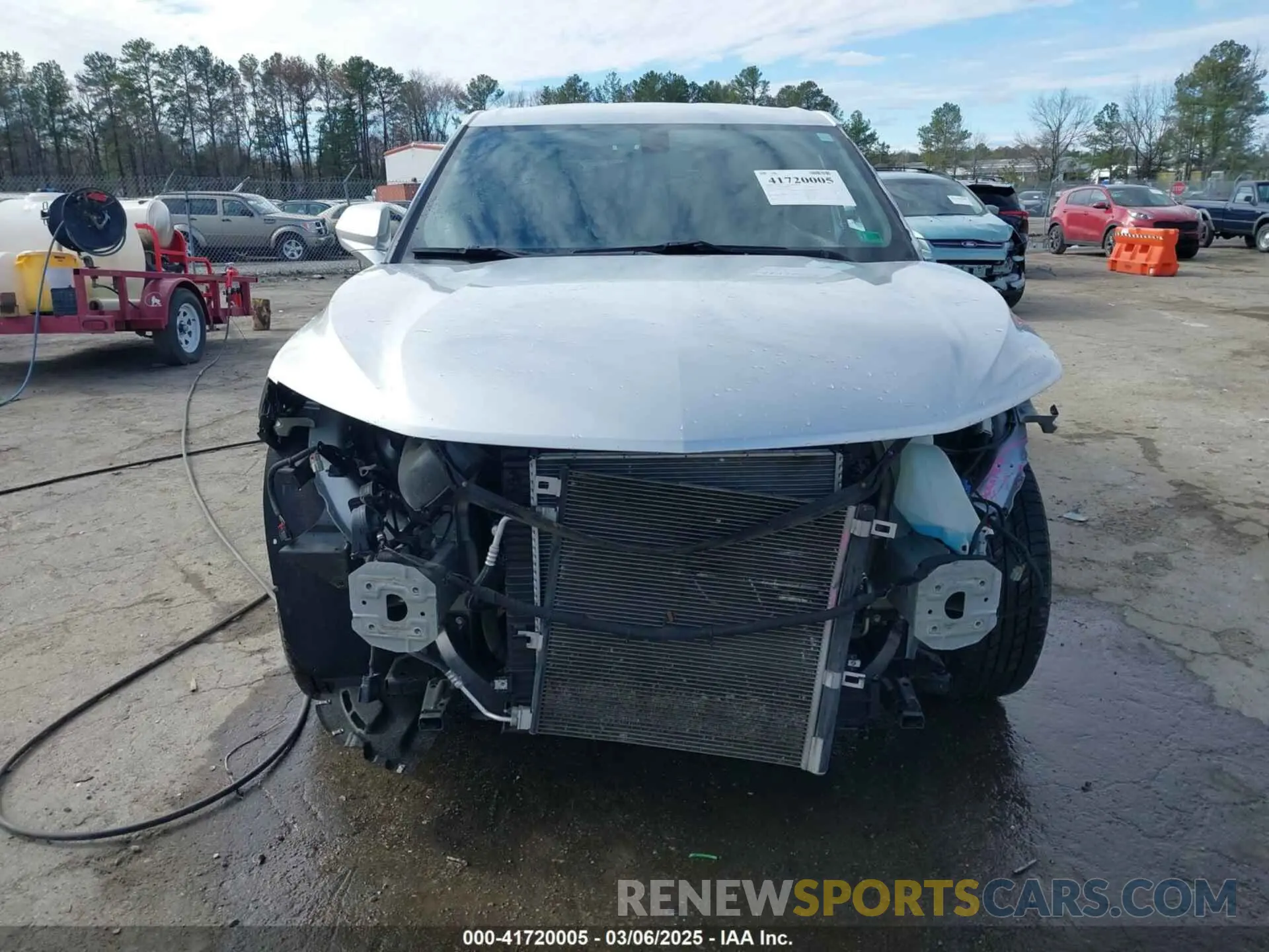 13 fotografías del automóvil dañado 3GNKBCRS6LS596504 CHEVROLET BLAZER 2020
