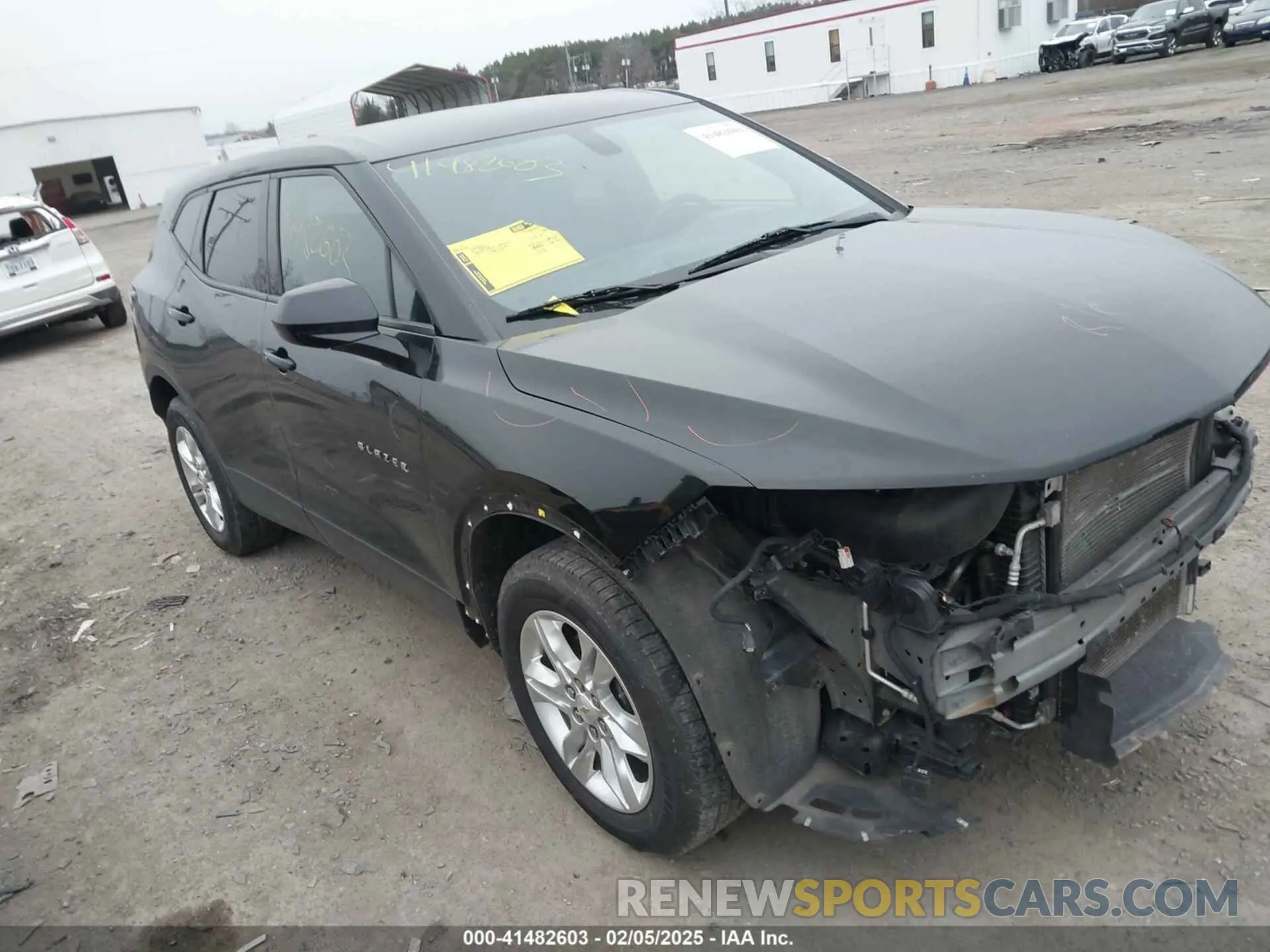 1 fotografías del automóvil dañado 3GNKBCRS6LS701526 CHEVROLET BLAZER 2020