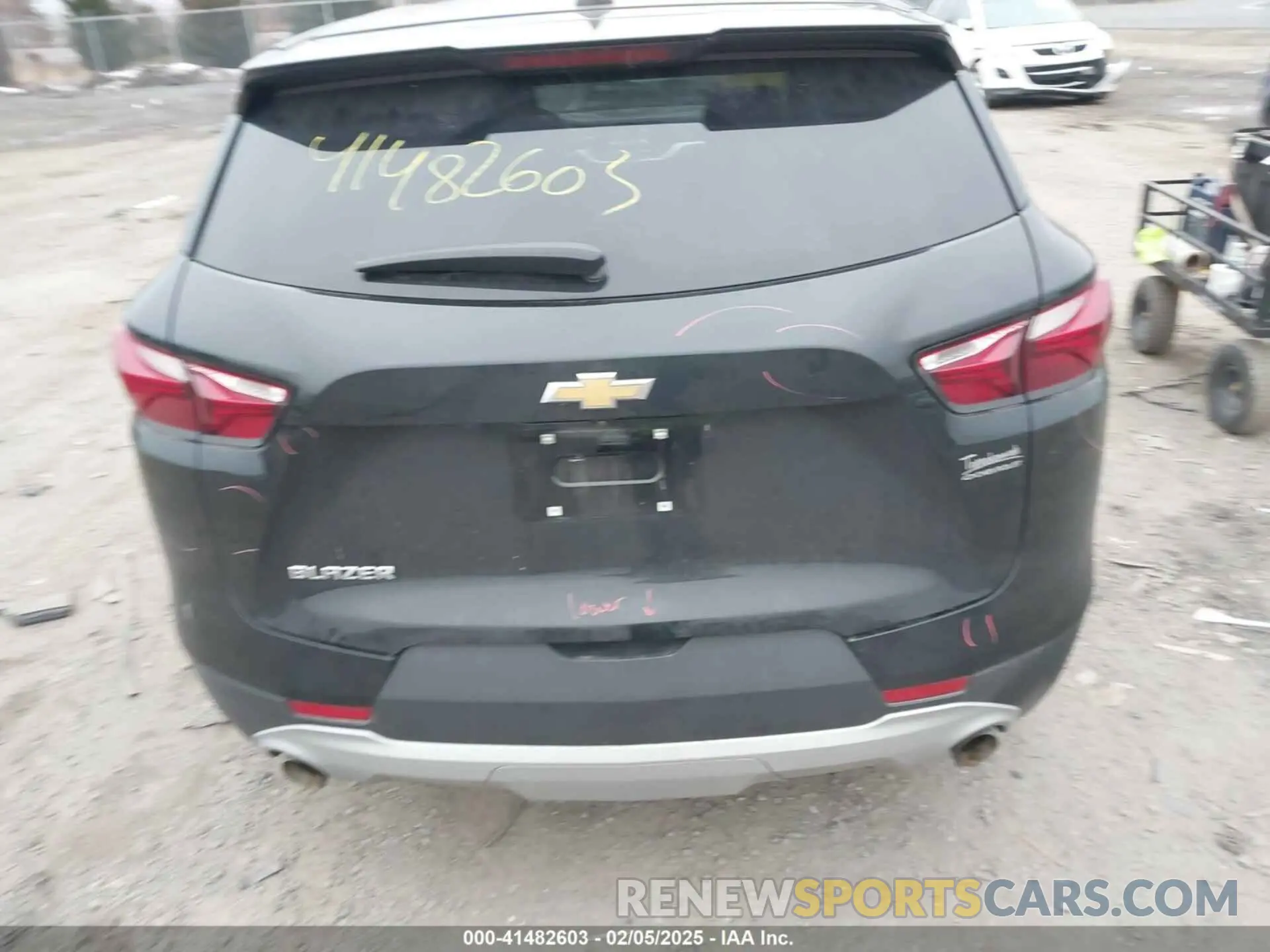 16 fotografías del automóvil dañado 3GNKBCRS6LS701526 CHEVROLET BLAZER 2020