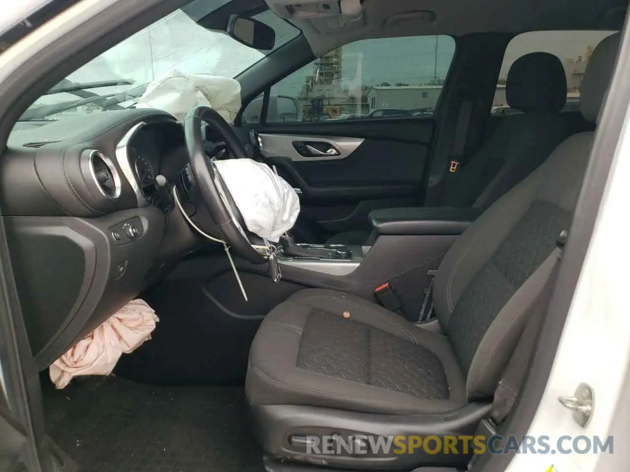 7 fotografías del automóvil dañado 3GNKBCRSXLS550447 CHEVROLET BLAZER 2020