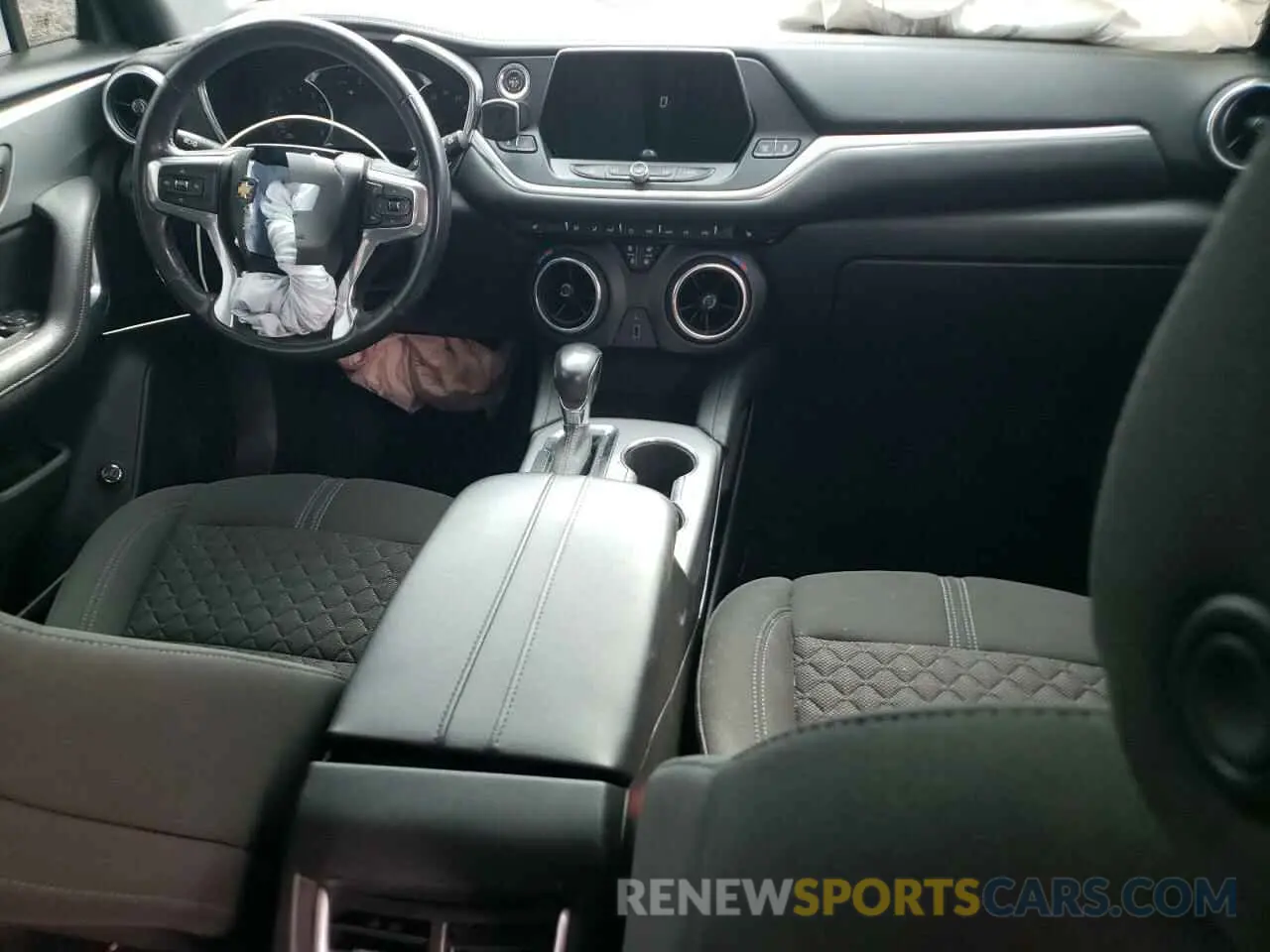 8 fotografías del automóvil dañado 3GNKBCRSXLS550447 CHEVROLET BLAZER 2020