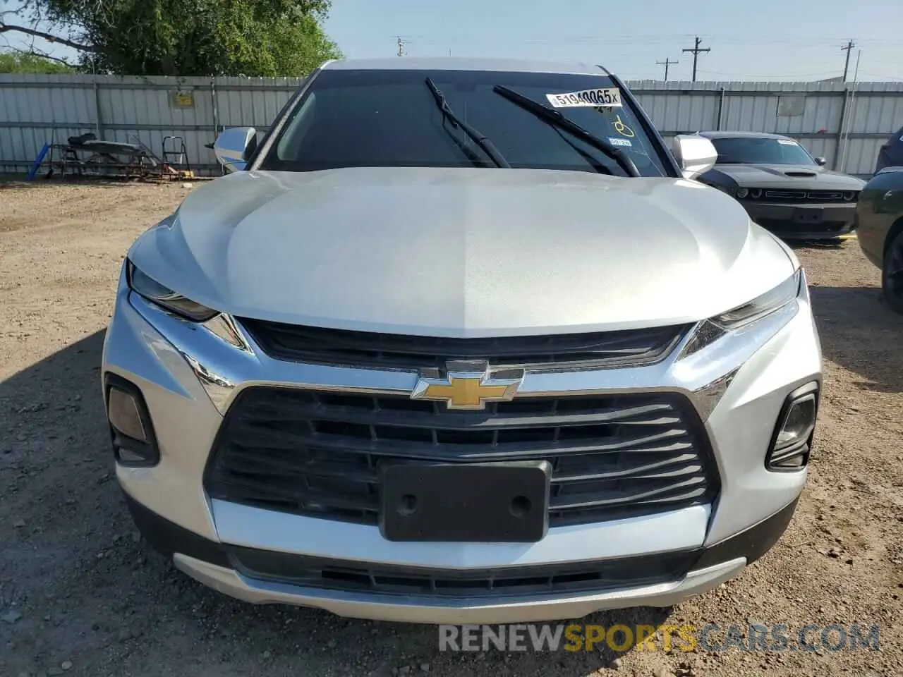5 fotografías del automóvil dañado 3GNKBCRSXLS593458 CHEVROLET BLAZER 2020