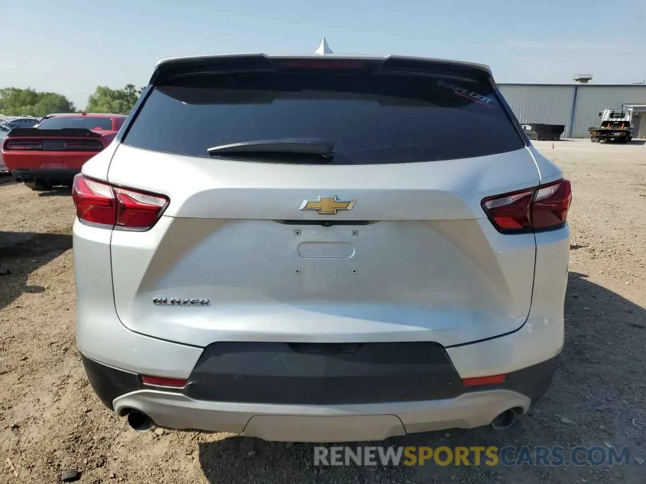 6 fotografías del automóvil dañado 3GNKBCRSXLS593458 CHEVROLET BLAZER 2020