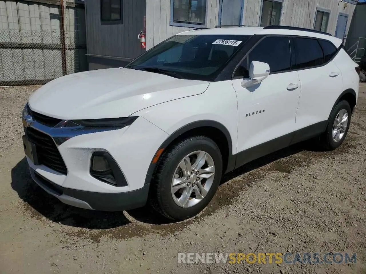 1 fotografías del automóvil dañado 3GNKBDRS3LS530997 CHEVROLET BLAZER 2020
