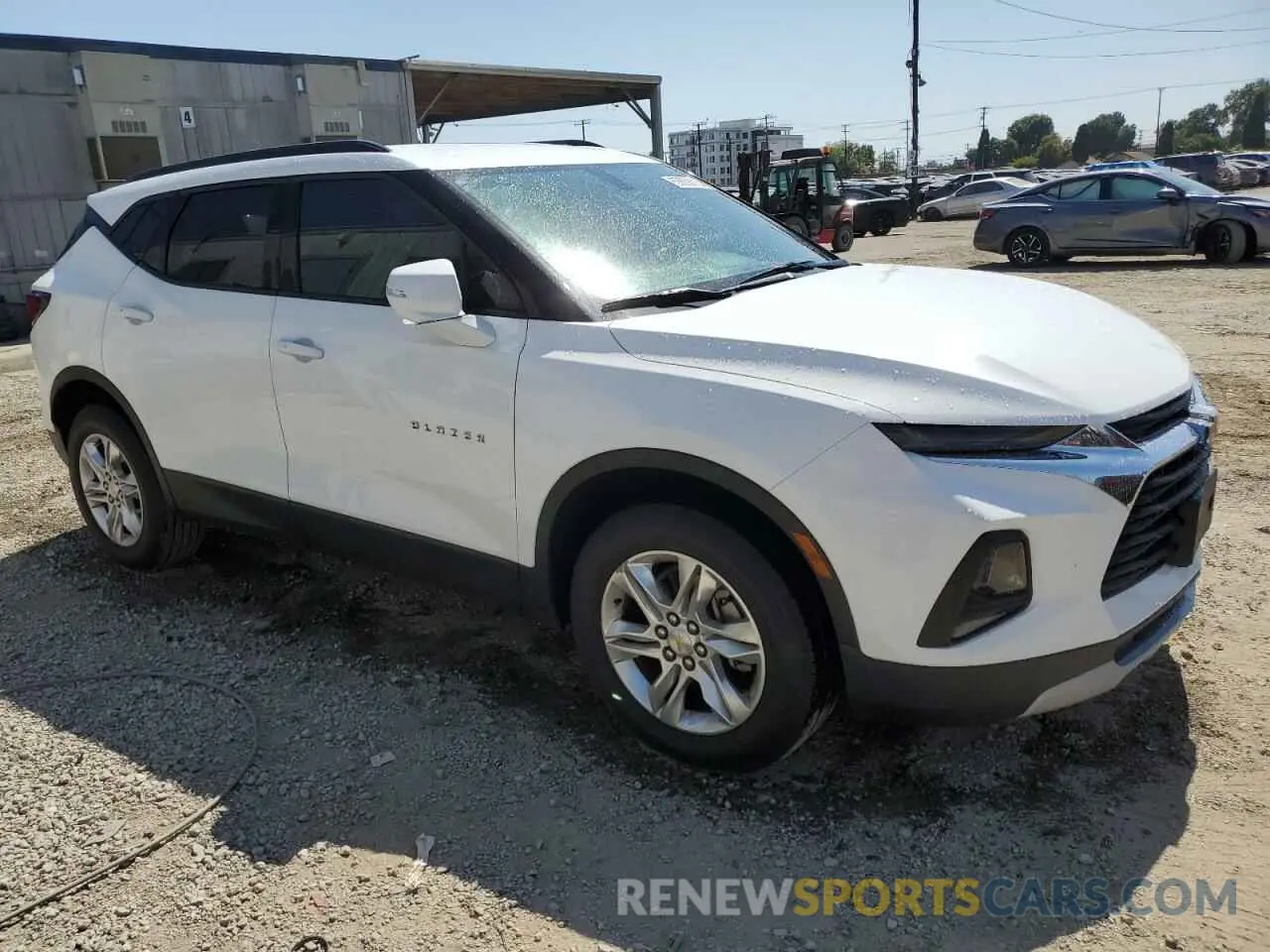 4 fotografías del automóvil dañado 3GNKBDRS3LS530997 CHEVROLET BLAZER 2020