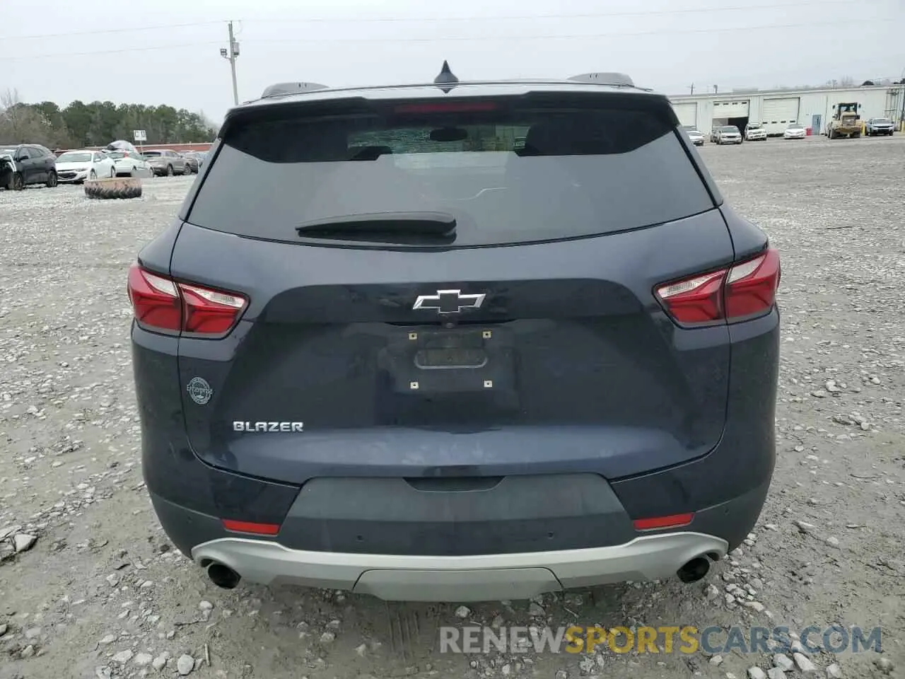 6 fotografías del automóvil dañado 3GNKBDRS8LS596039 CHEVROLET BLAZER 2020