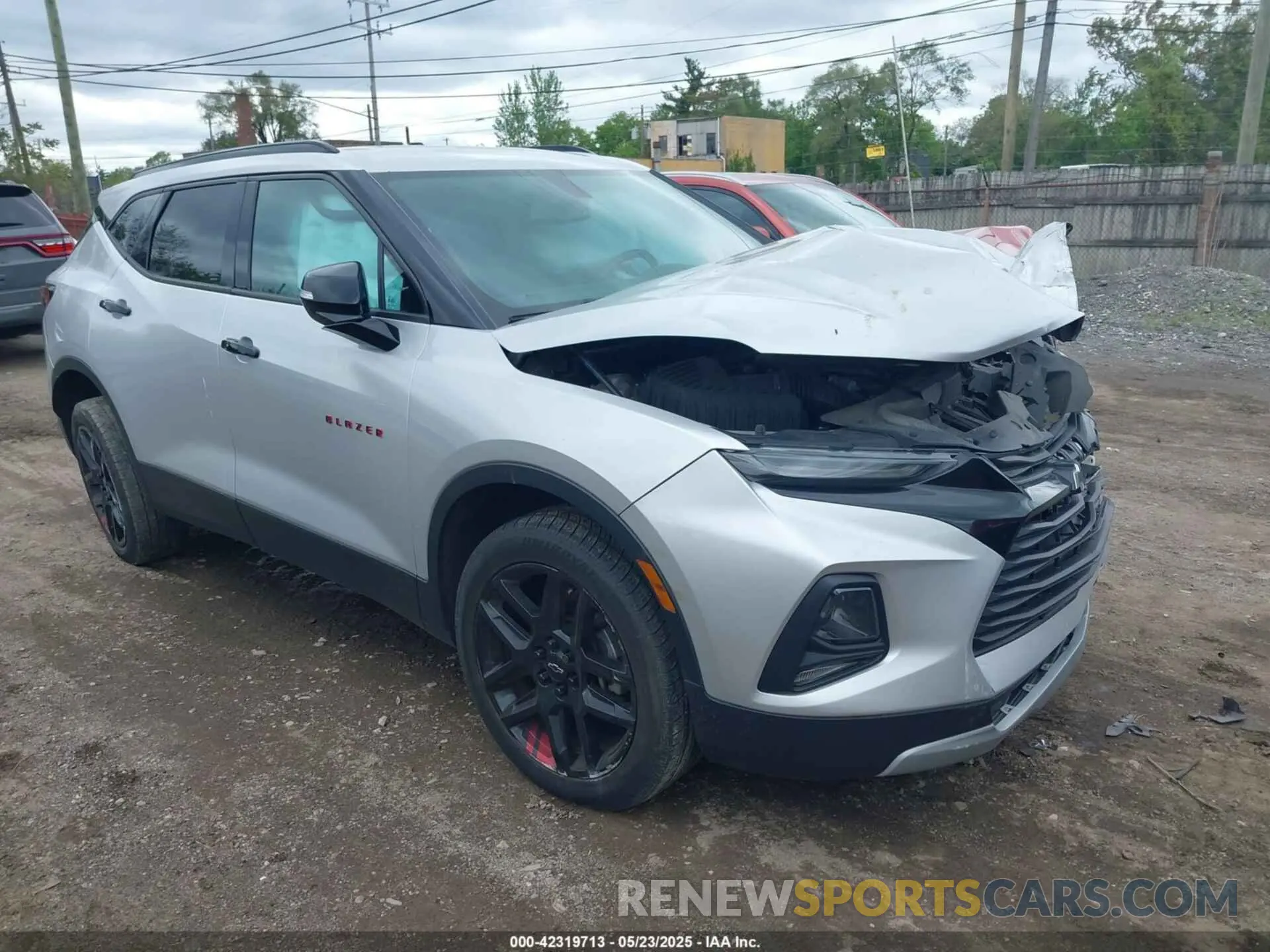1 fotografías del automóvil dañado 3GNKBDRS9LS607288 CHEVROLET BLAZER 2020